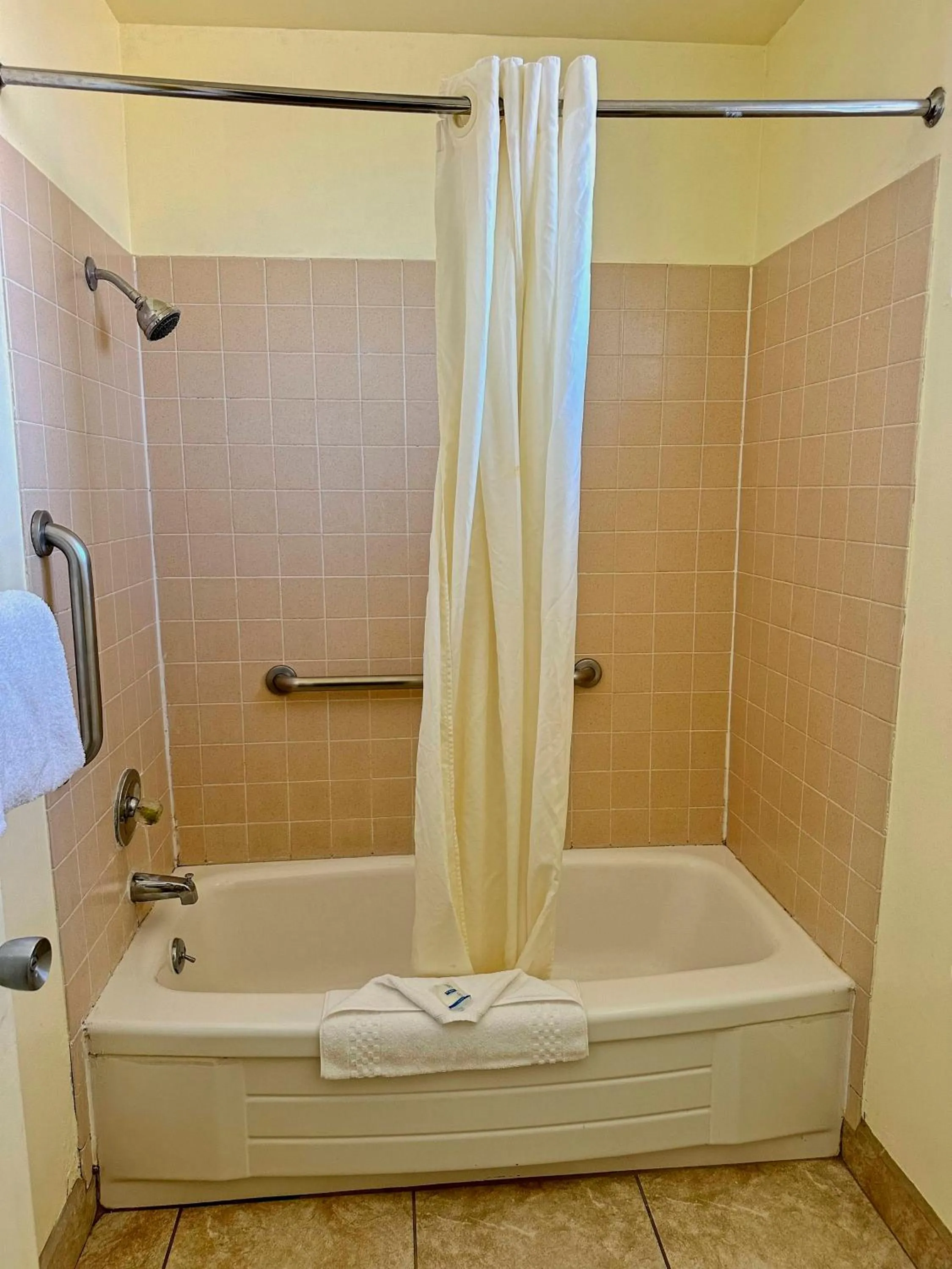 Shower in Rodeway Inn Boardman - Hermiston
