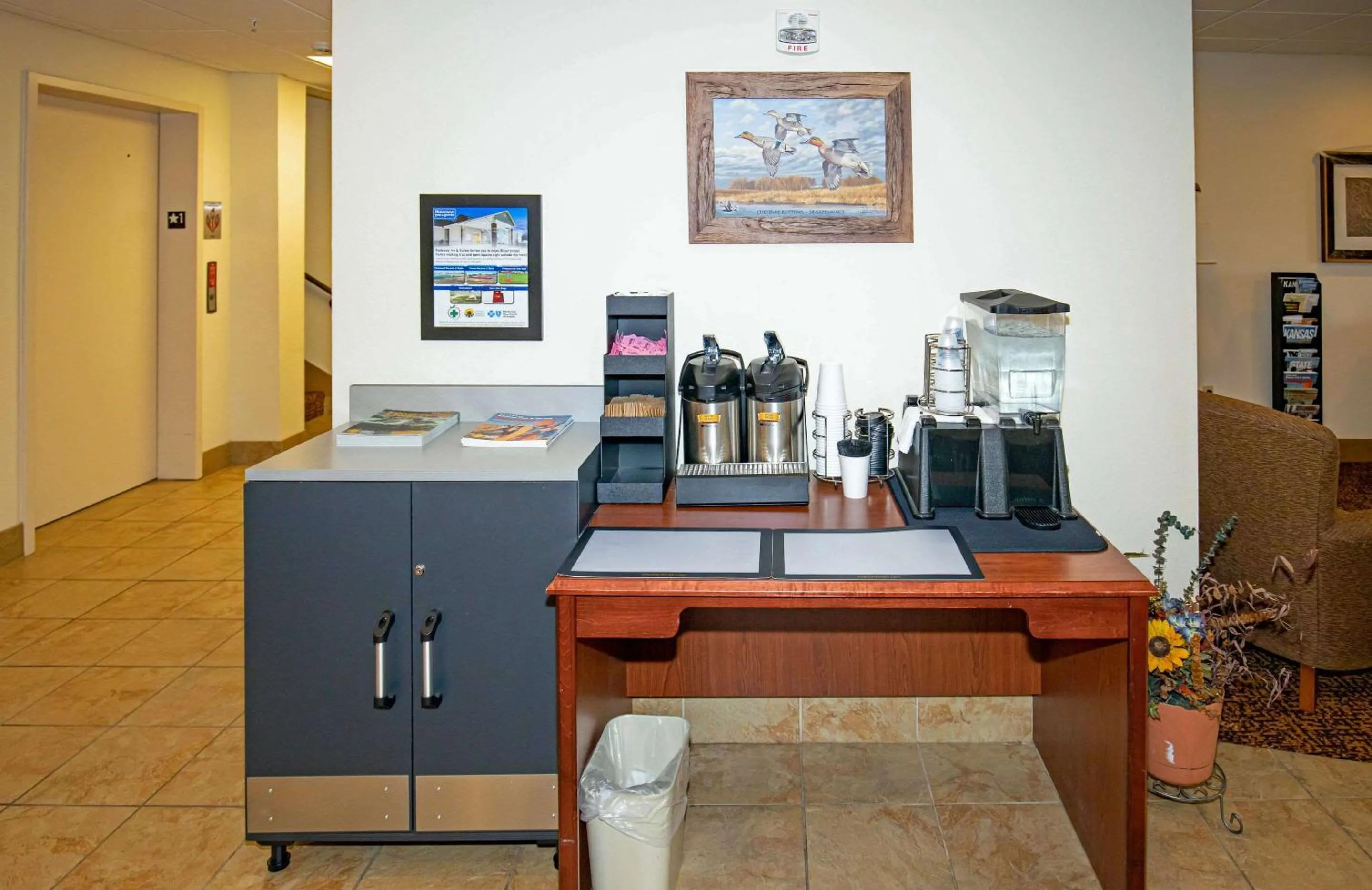 Lobby or reception in Rodeway Inn & Suites Hoisington