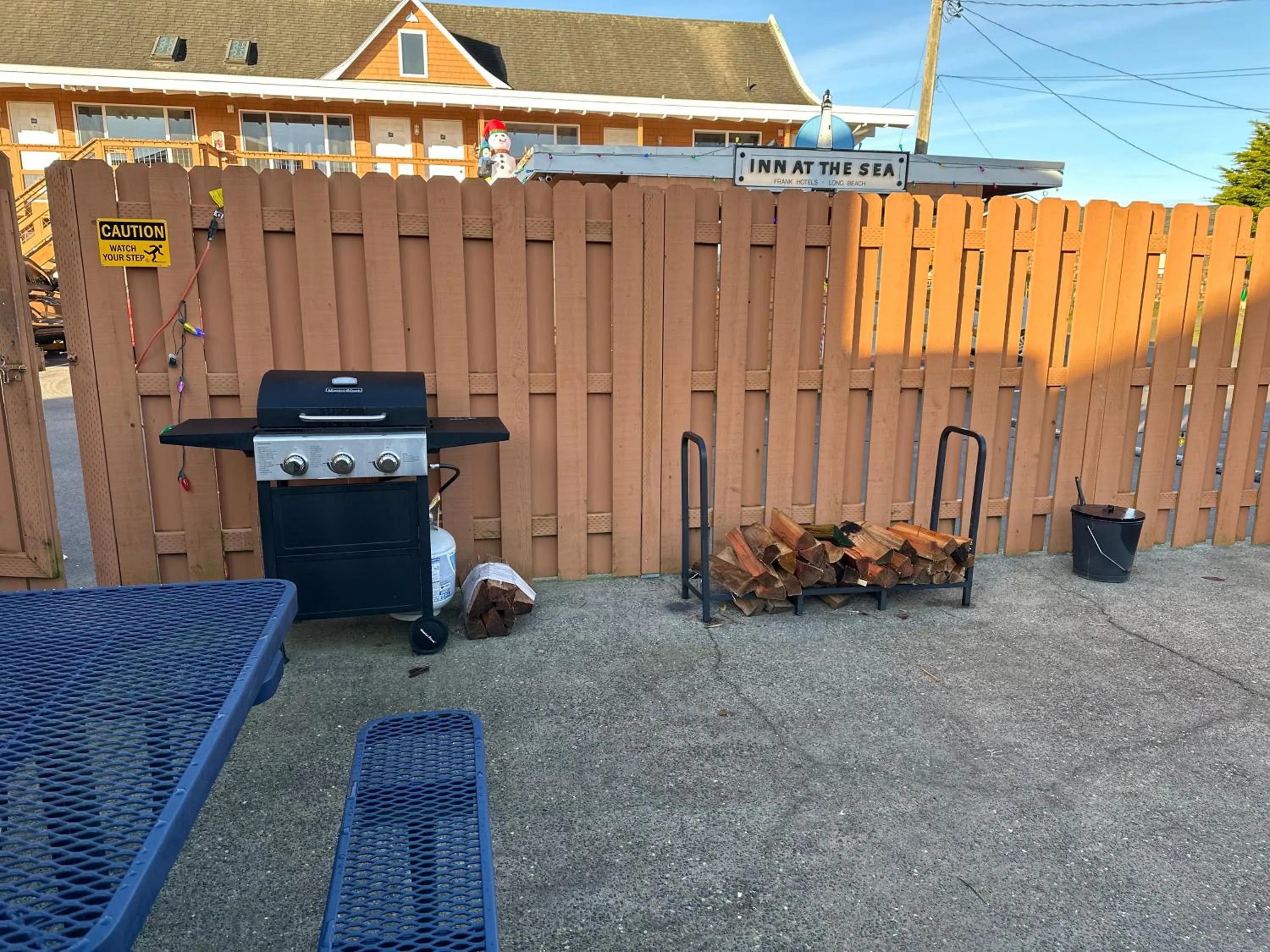 BBQ facilities in Inn at the Sea