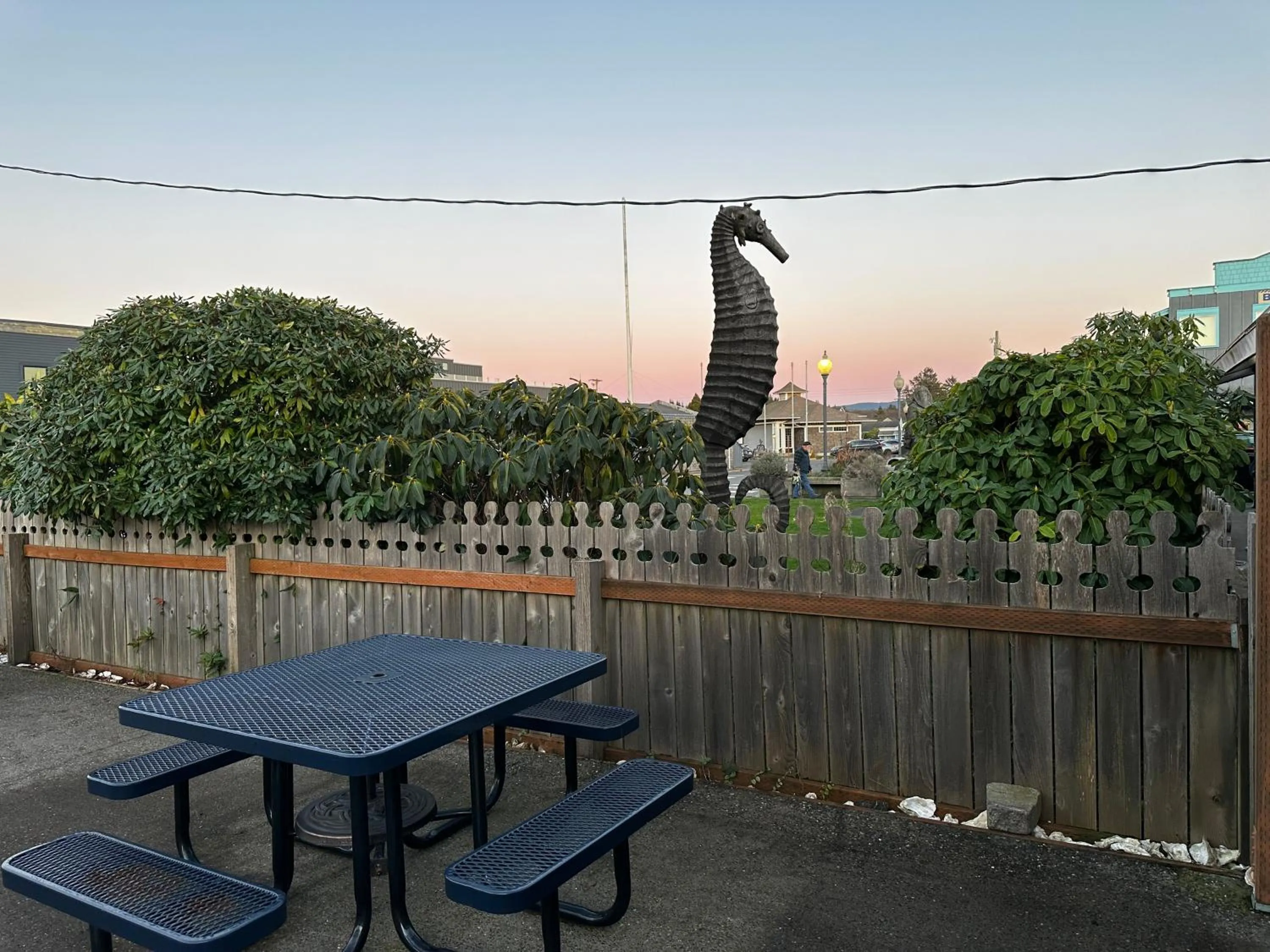 Patio in Inn at the Sea