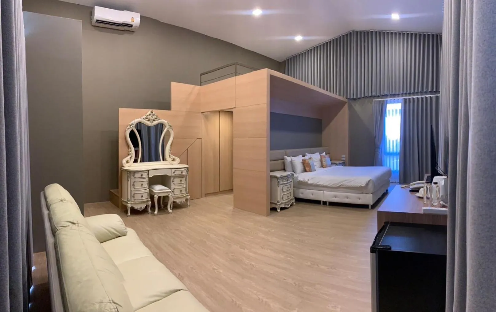 Bed in Treescape Resort Chiangmai