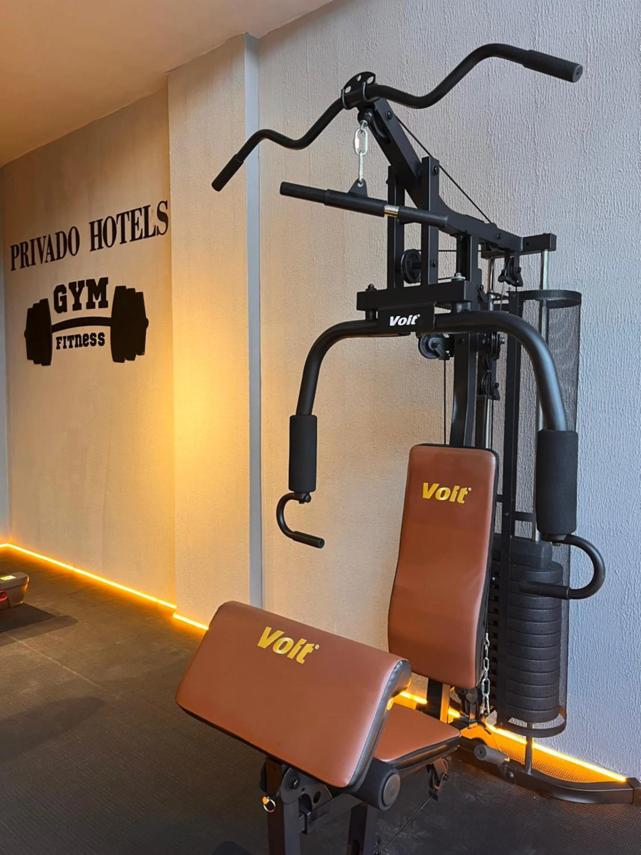 Fitness centre/facilities in PRIVADO HOTELS