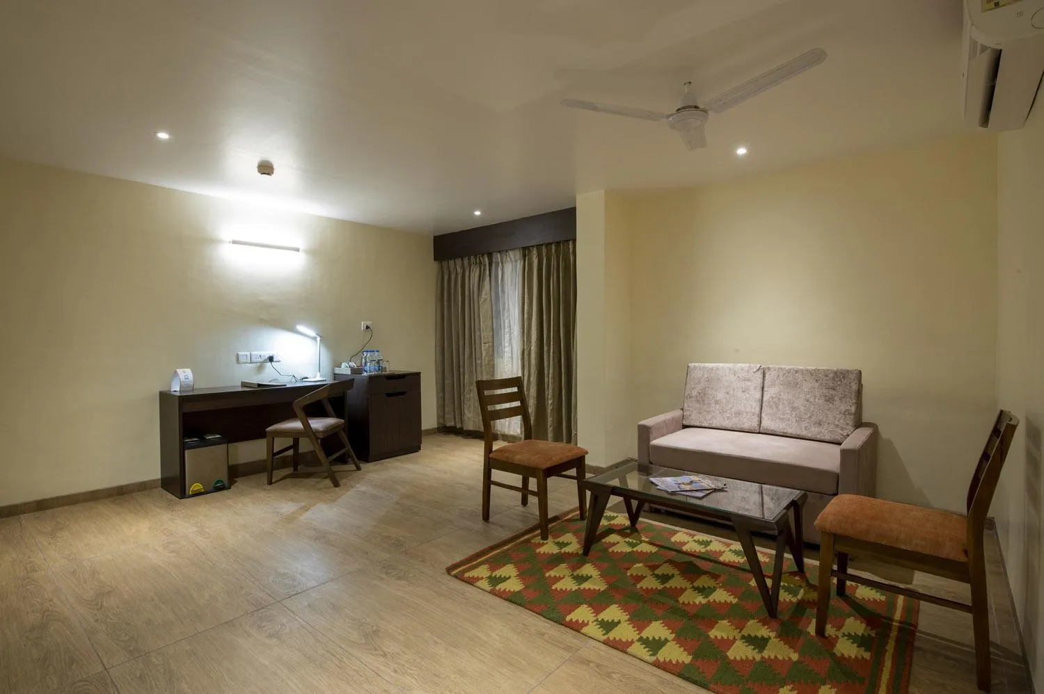 Living room in The Fern Sardar Sarovar Resort Kevadia, Gujarat, Series by Marriott