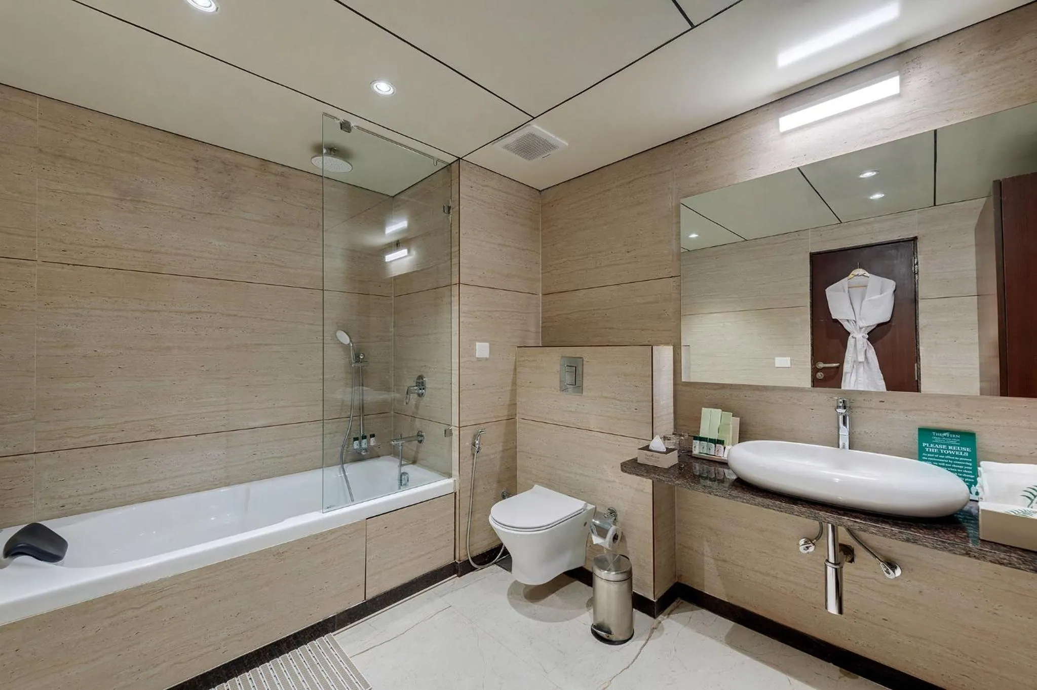 Bath in The Fern Sardar Sarovar Resort Kevadia, Gujarat, Series by Marriott