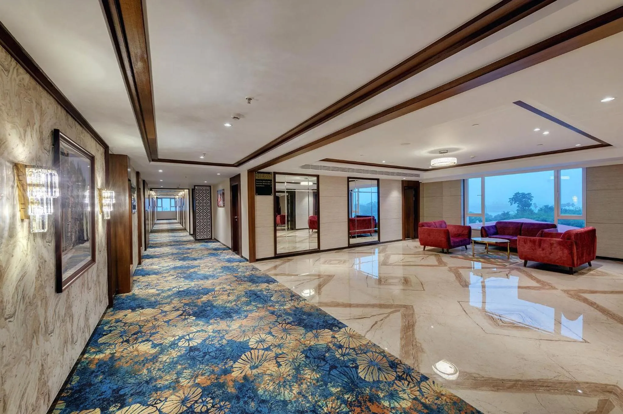 Seating area in The Fern Sardar Sarovar Resort Kevadia, Gujarat, Series by Marriott