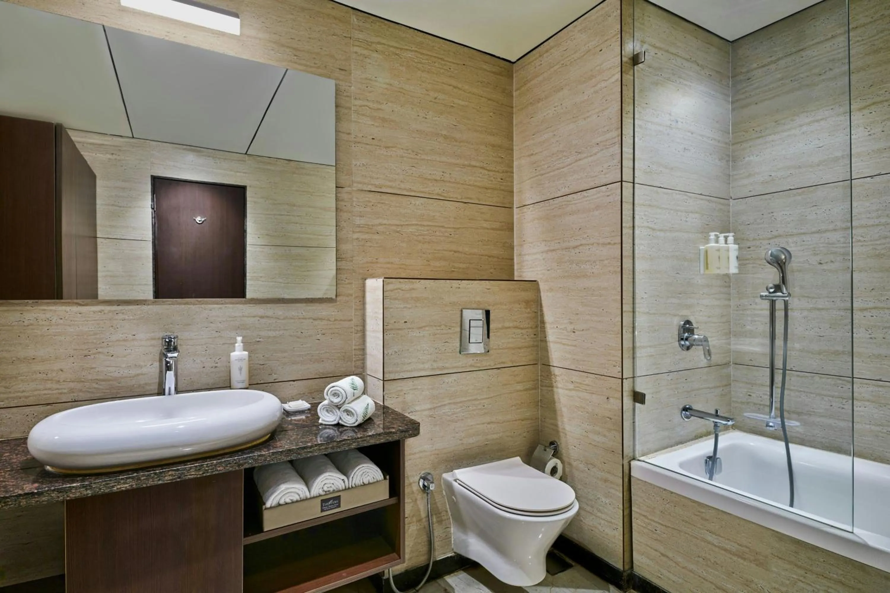 Bathroom in The Fern Sardar Sarovar Resort Kevadia, Gujarat, Series by Marriott