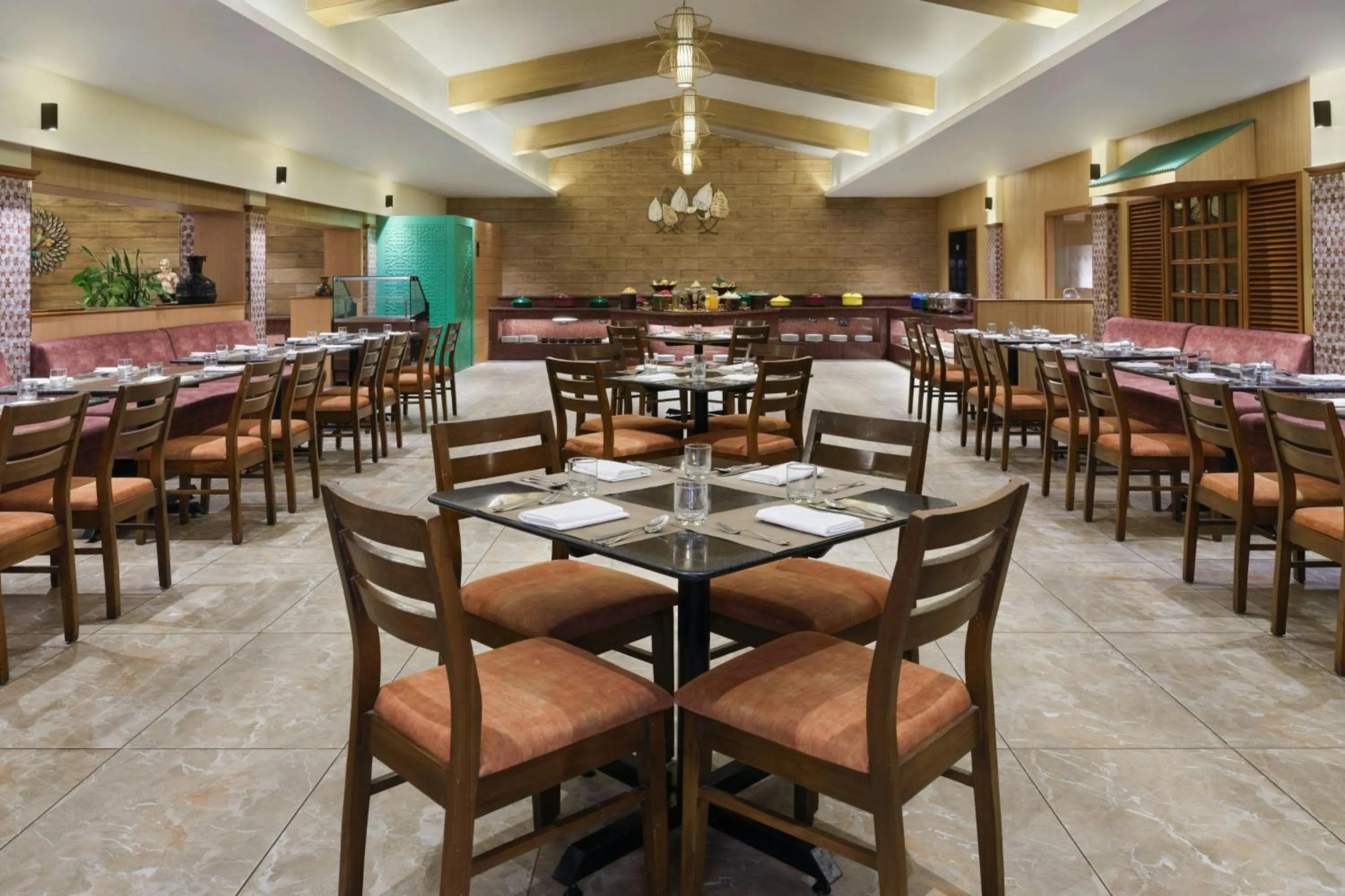 Restaurant/places to eat in The Fern Sardar Sarovar Resort Kevadia, Gujarat, Series by Marriott