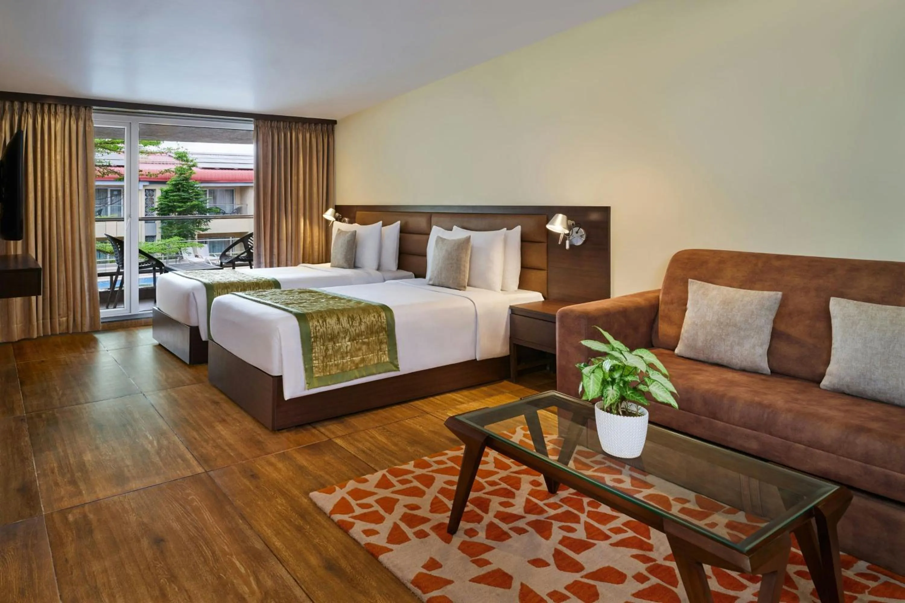Photo of the whole room, Bed in The Fern Sardar Sarovar Resort Kevadia, Gujarat, Series by Marriott