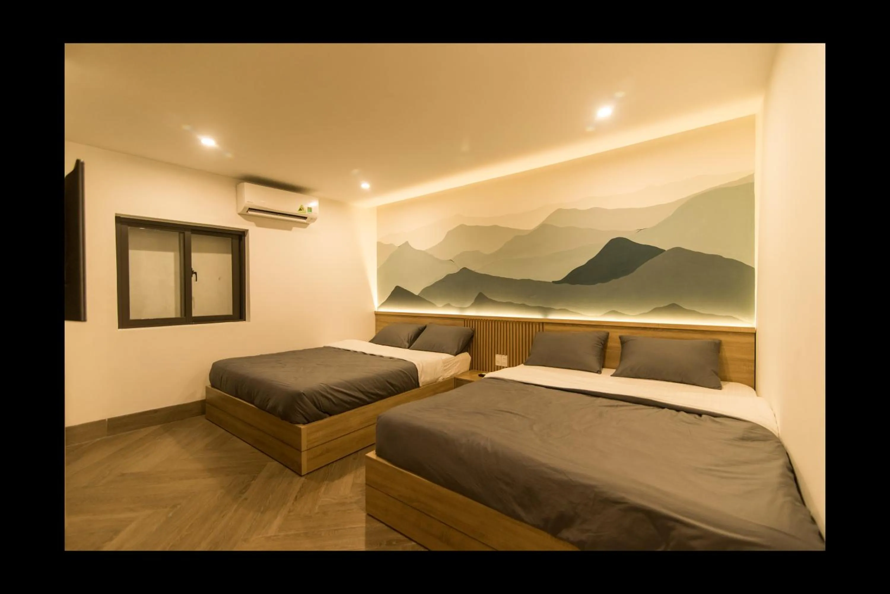 Photo of the whole room, Bed in AHA Thang Bom Apartment Da Nang