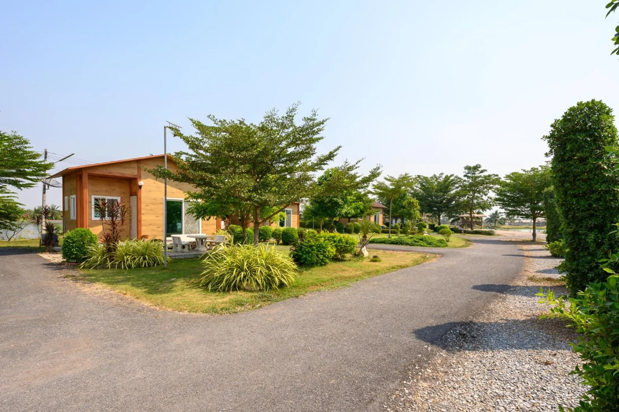 Natural landscape in Beung Sampathuan Nakornchaisri Resort