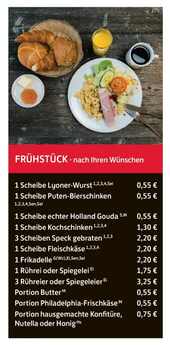 Breakfast in Das Betthupferl