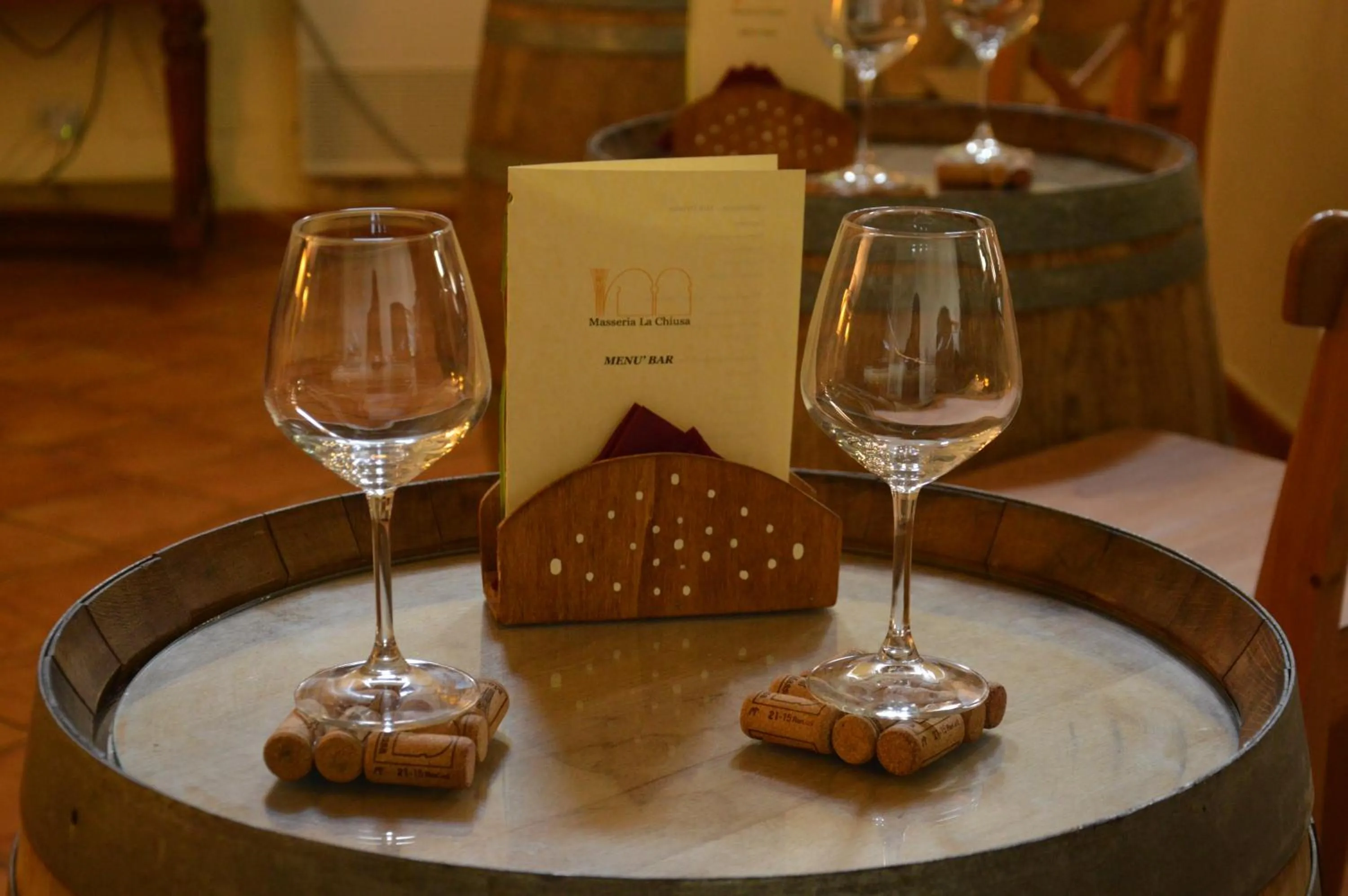 Lounge or bar in Agriturismo Masseria La Chiusa