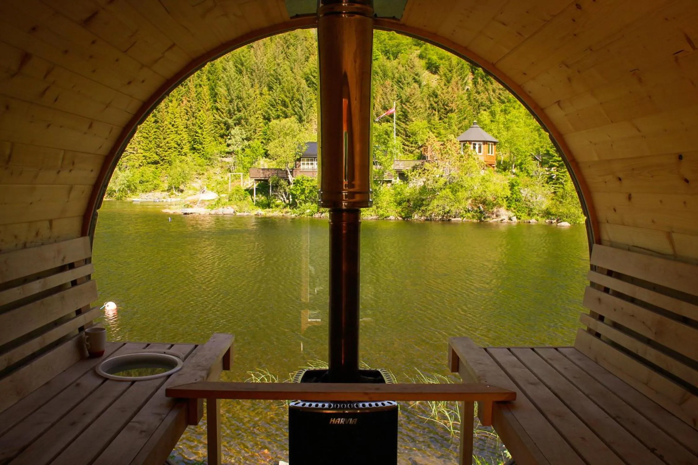 Property building in Lofoten Camp