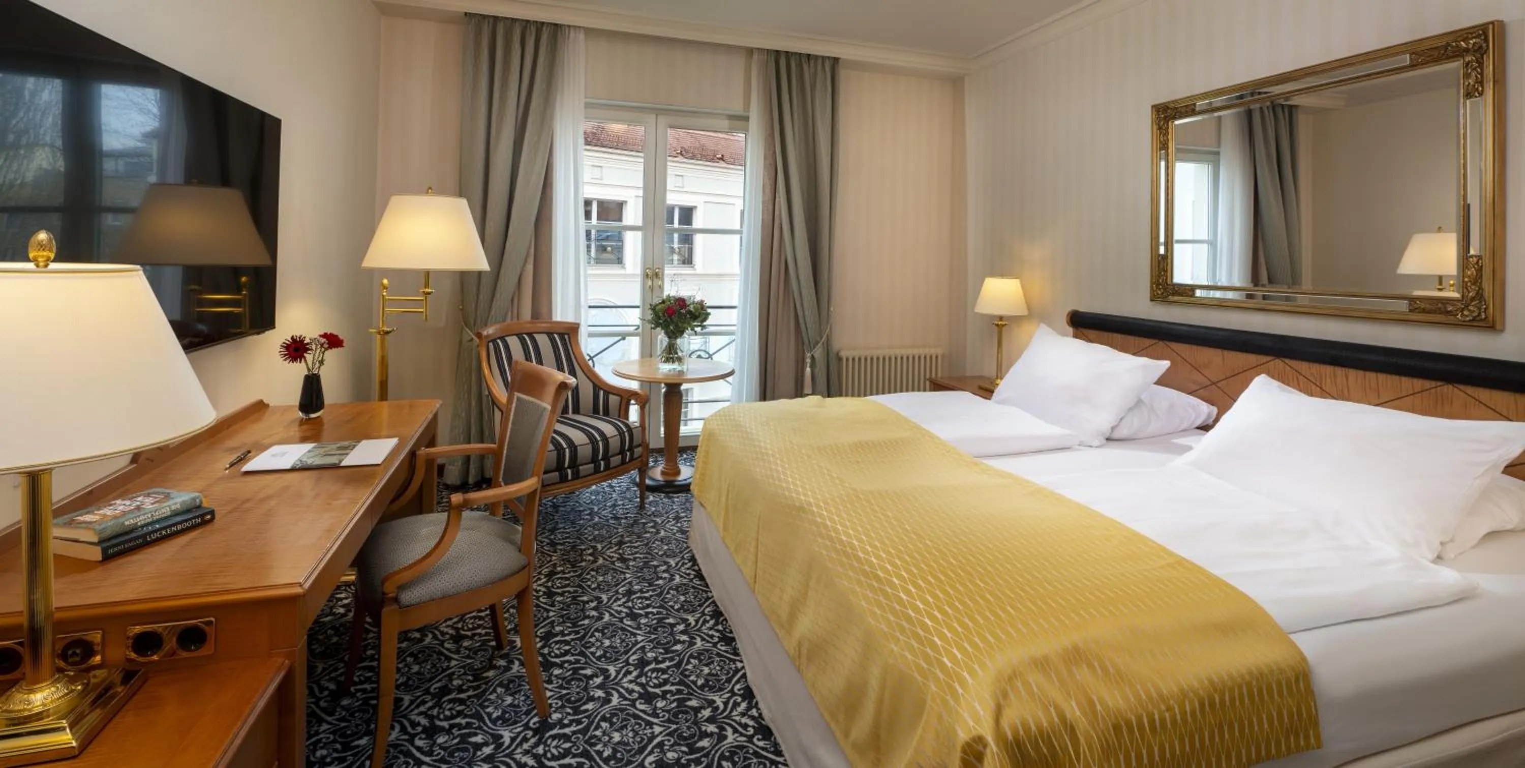 Bed in Potsdam Hotel Am Jägertor