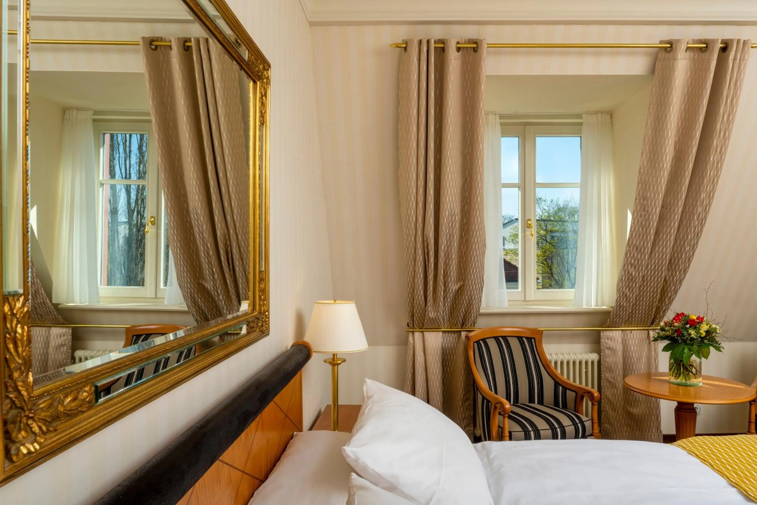 Bed in Potsdam Hotel Am Jägertor