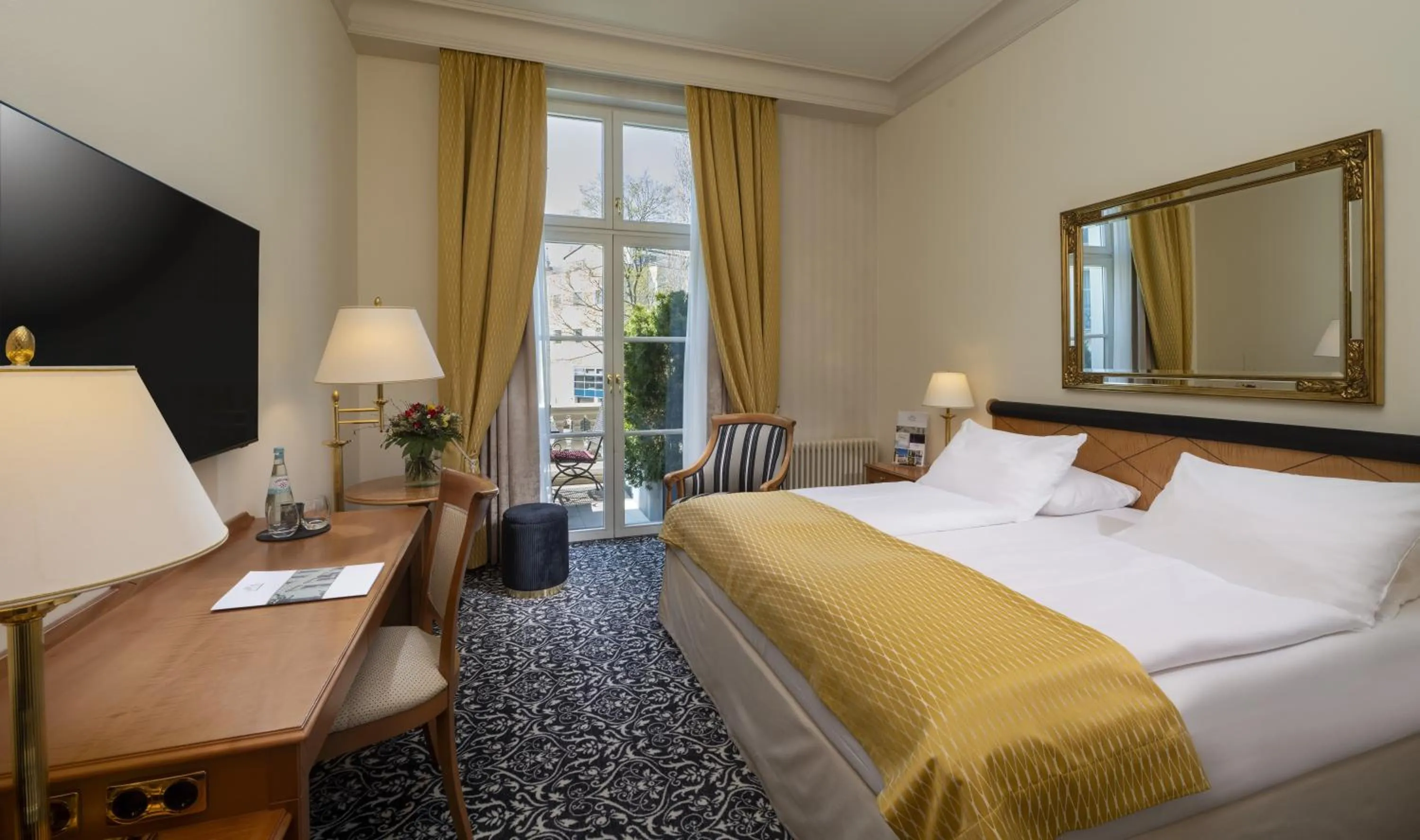 Bed in Potsdam Hotel Am Jägertor