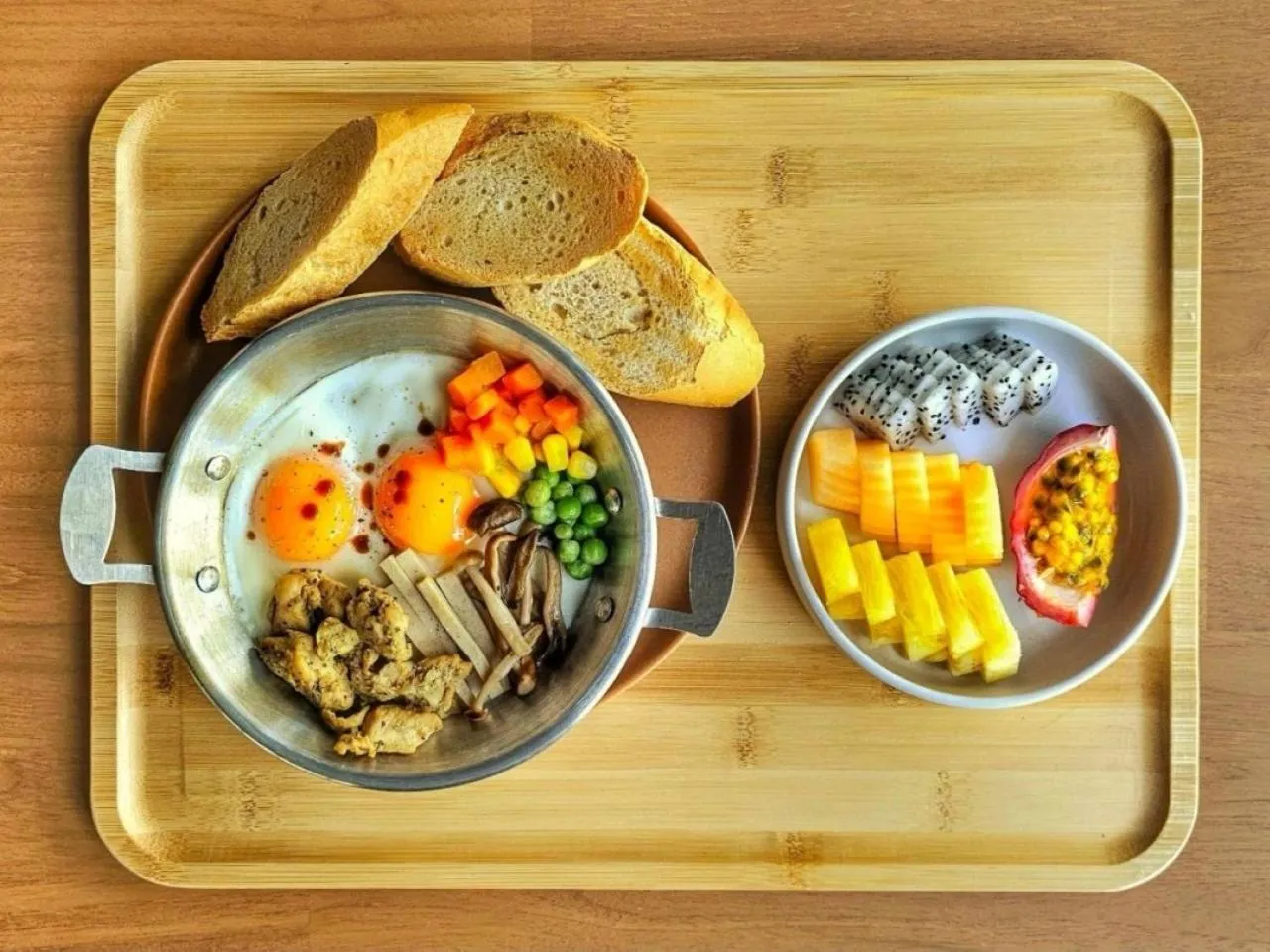 Breakfast in The Cotton Saladaeng Hotel