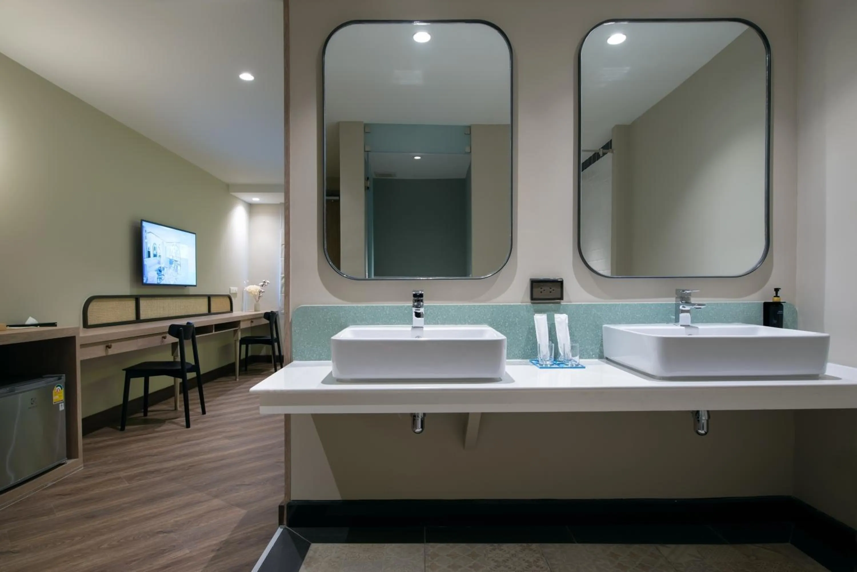 Bathroom in The Cotton Saladaeng Hotel