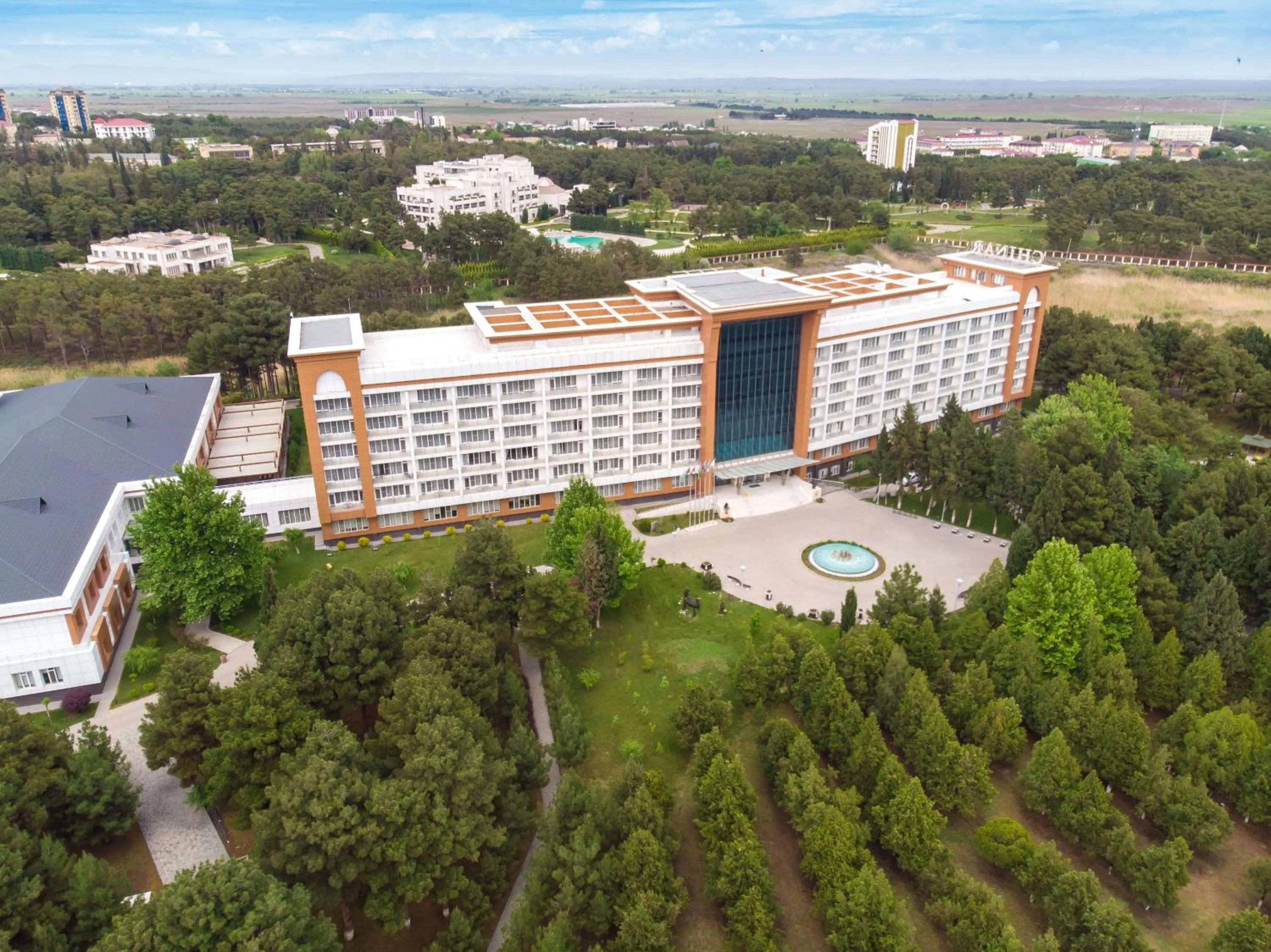 Property building in Chinar Health Hotel Naftalan