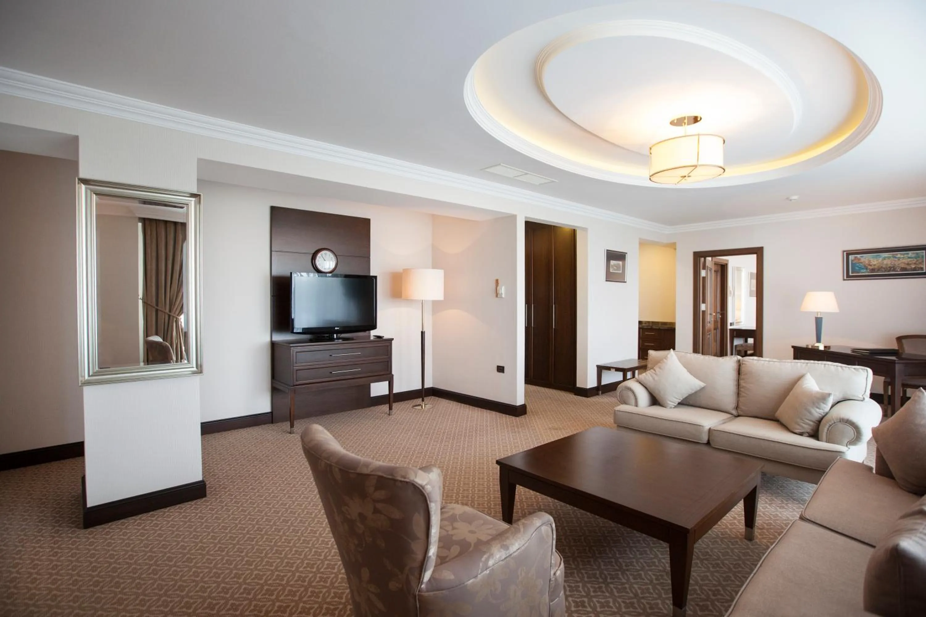 Living room in Chinar Health Hotel Naftalan