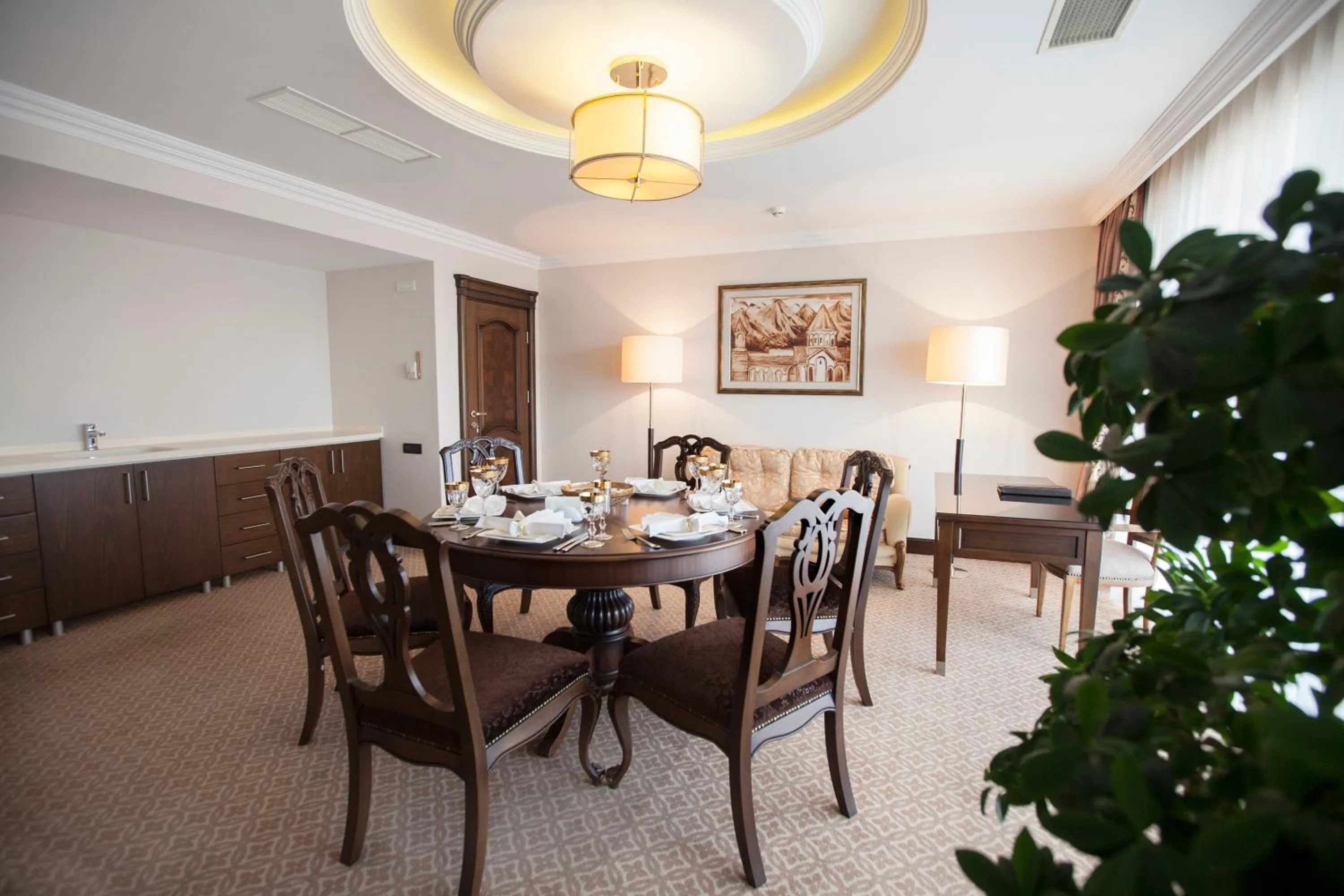 Living room in Chinar Health Hotel Naftalan