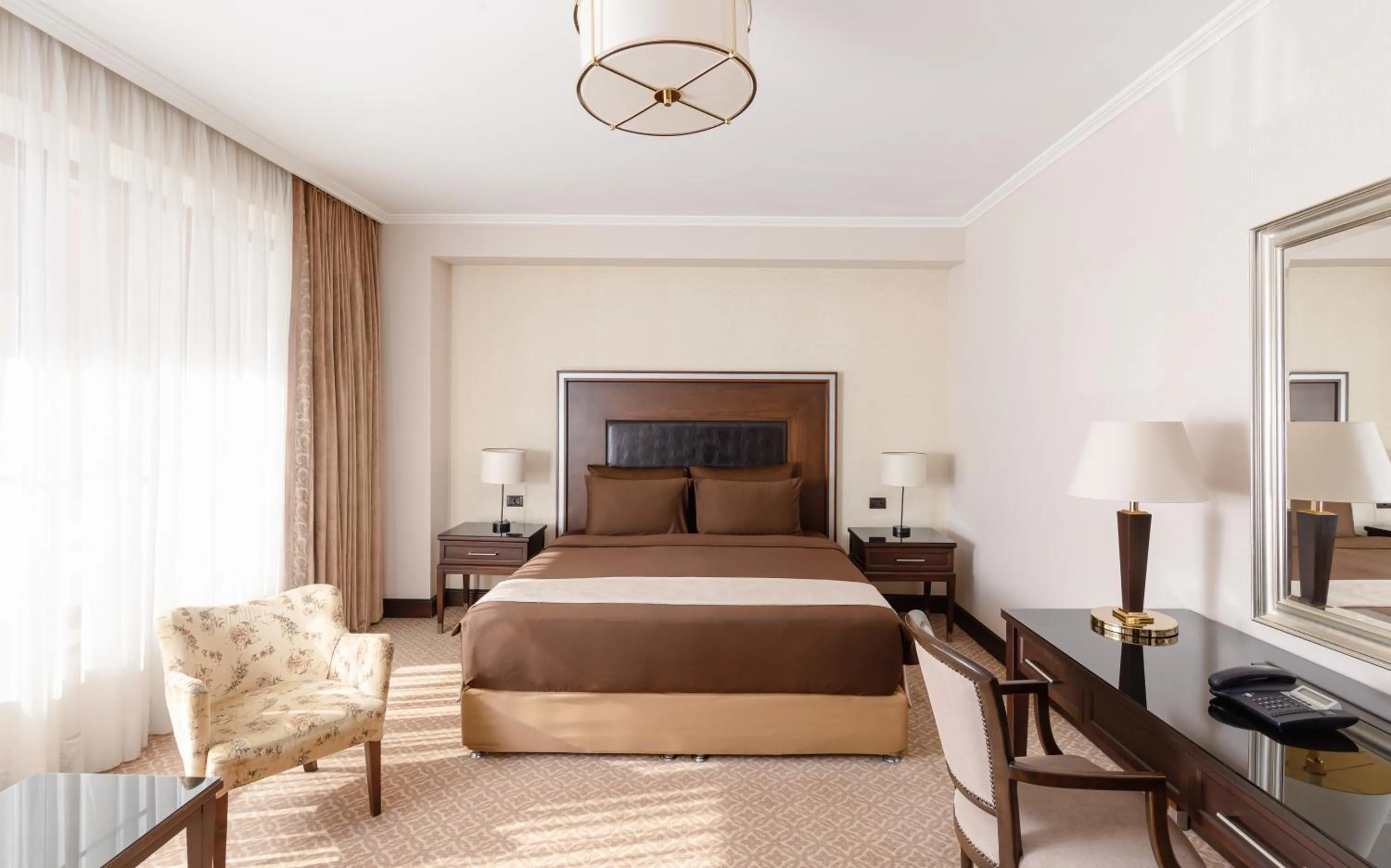 Living room, Bed in Chinar Health Hotel Naftalan