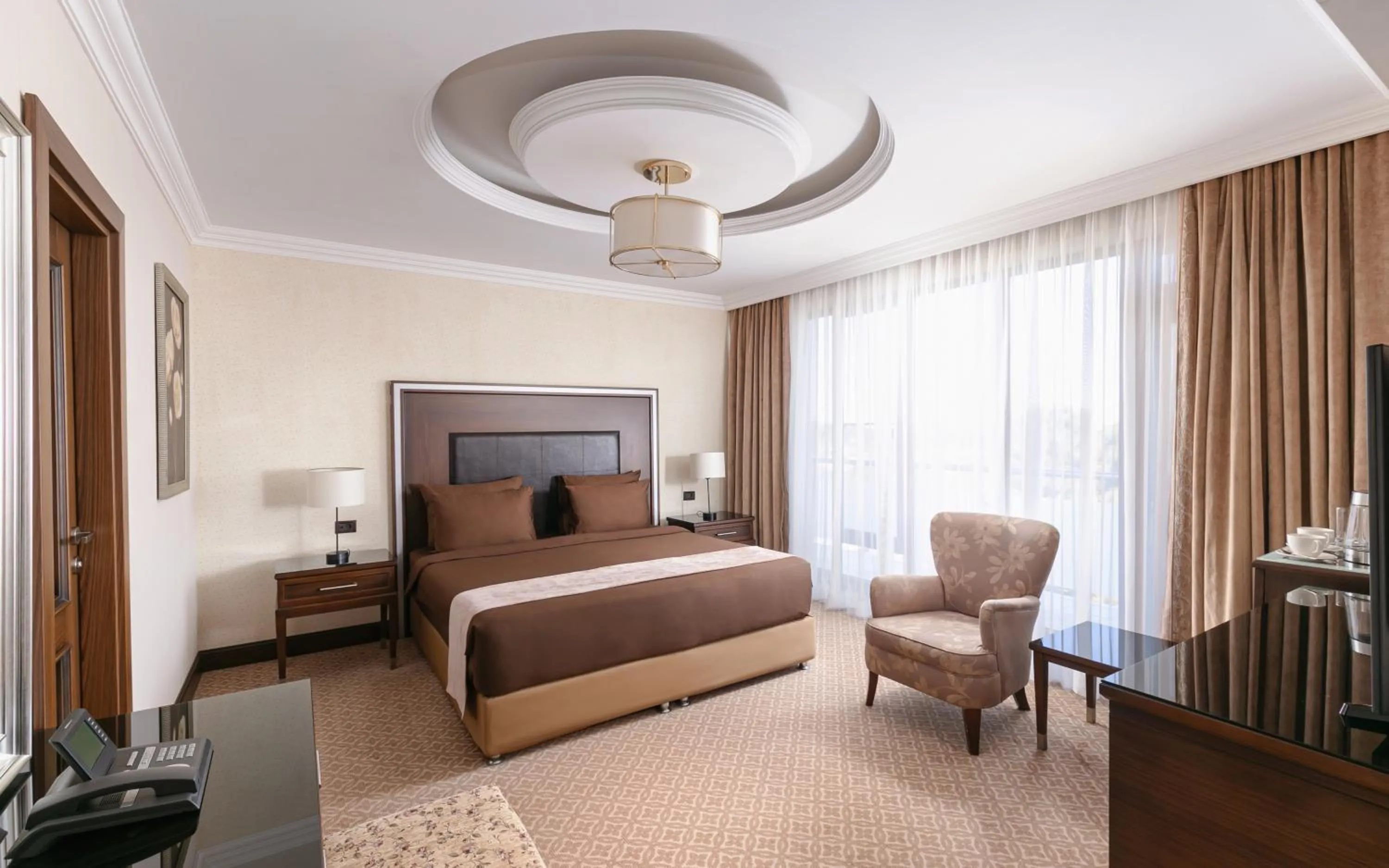 Photo of the whole room, Bed in Chinar Health Hotel Naftalan