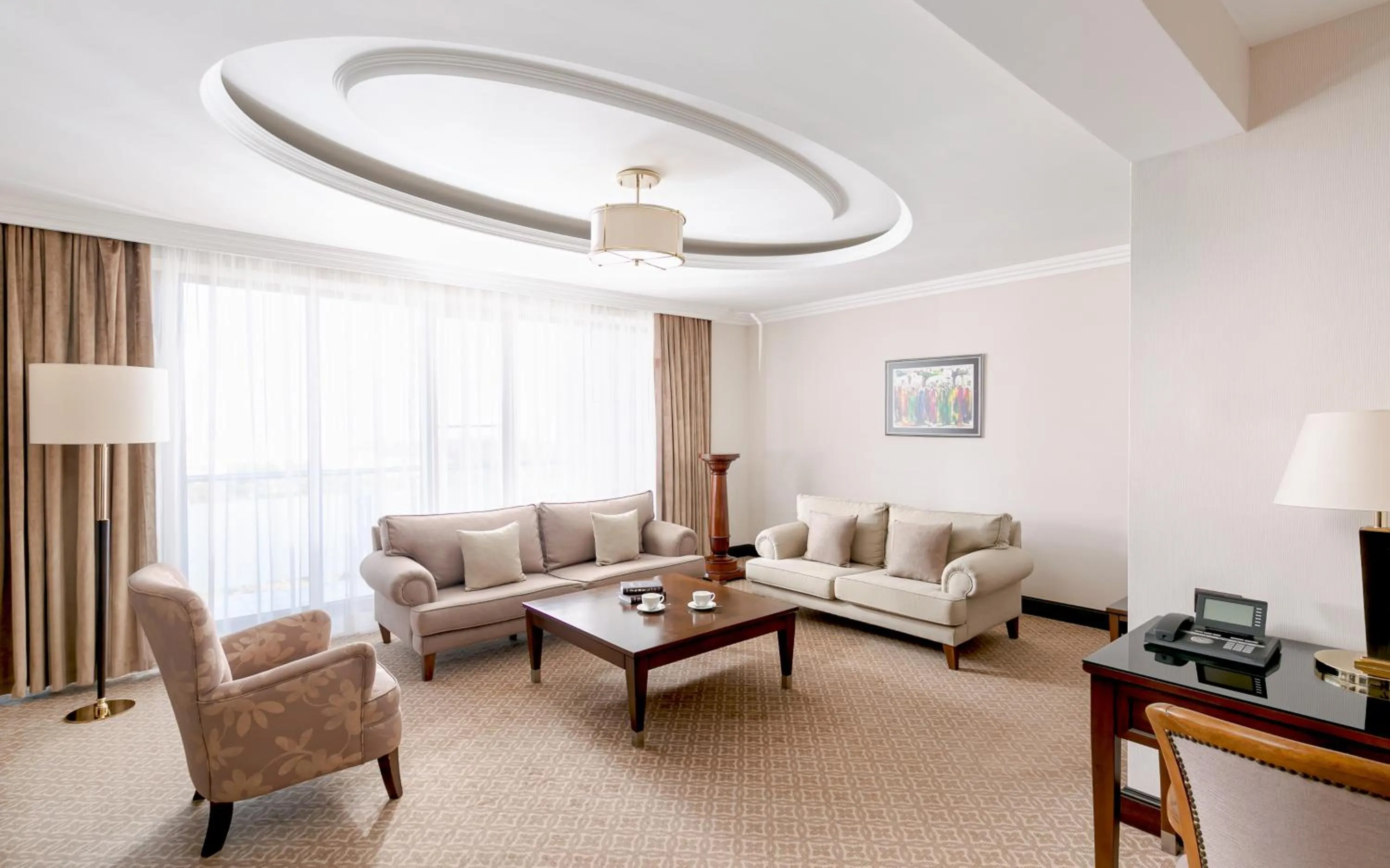 Living room in Chinar Health Hotel Naftalan