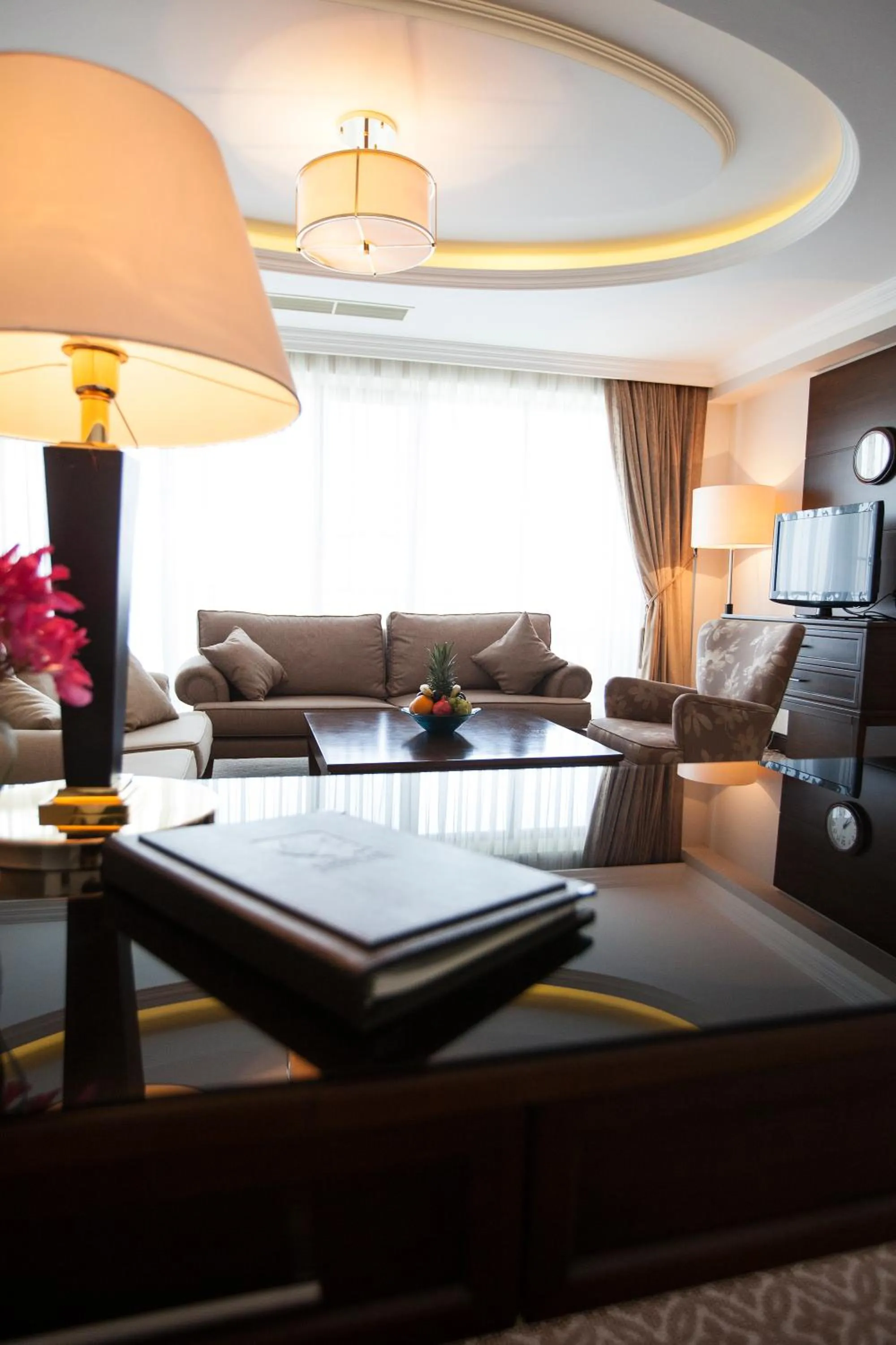 Living room in Chinar Health Hotel Naftalan