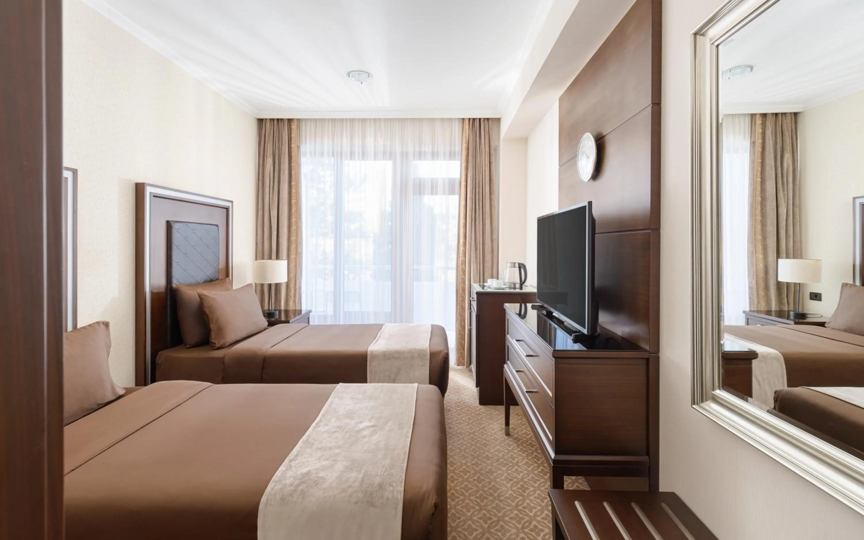 Photo of the whole room, Bed in Chinar Health Hotel Naftalan