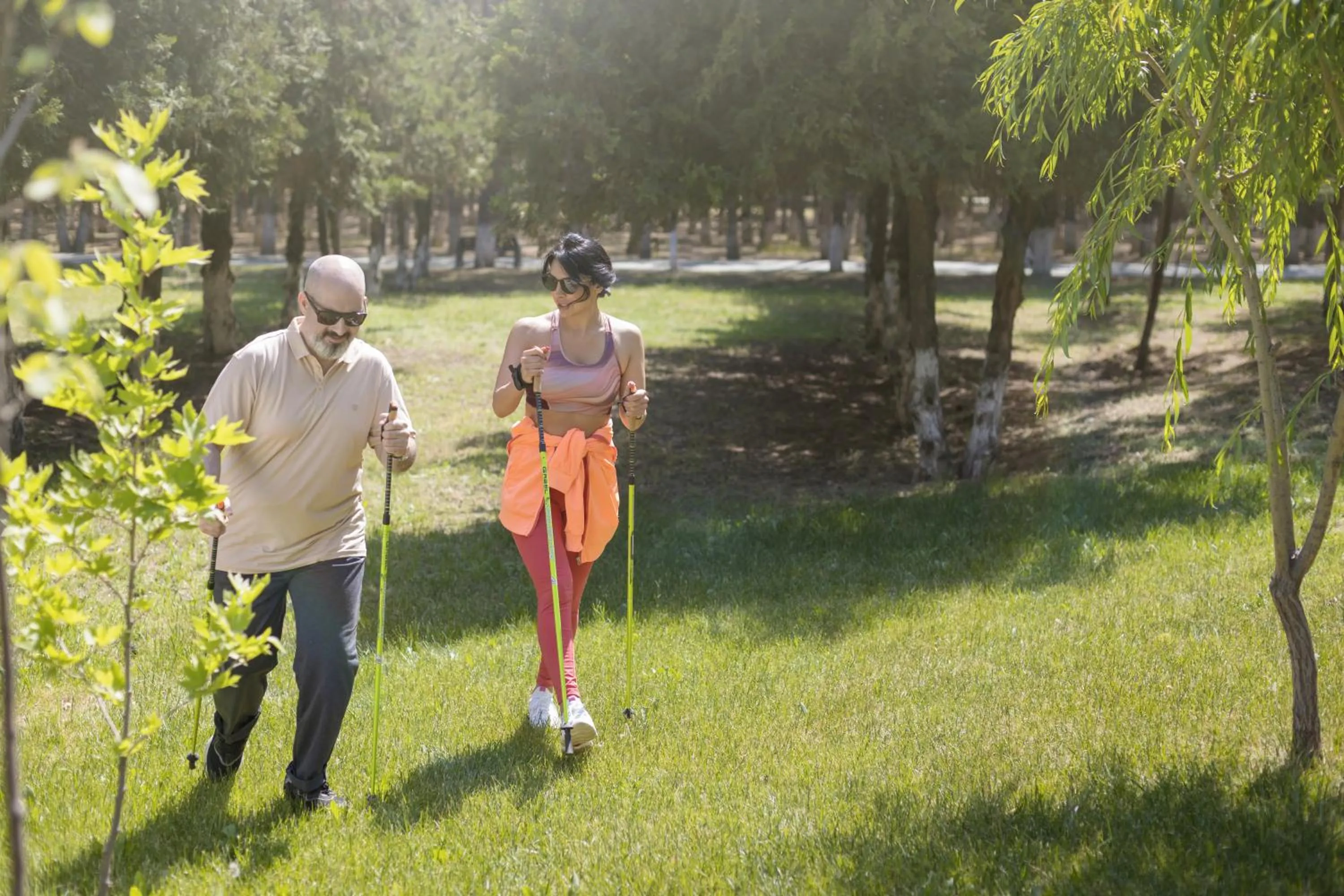 Garden in Chinar Health Hotel Naftalan