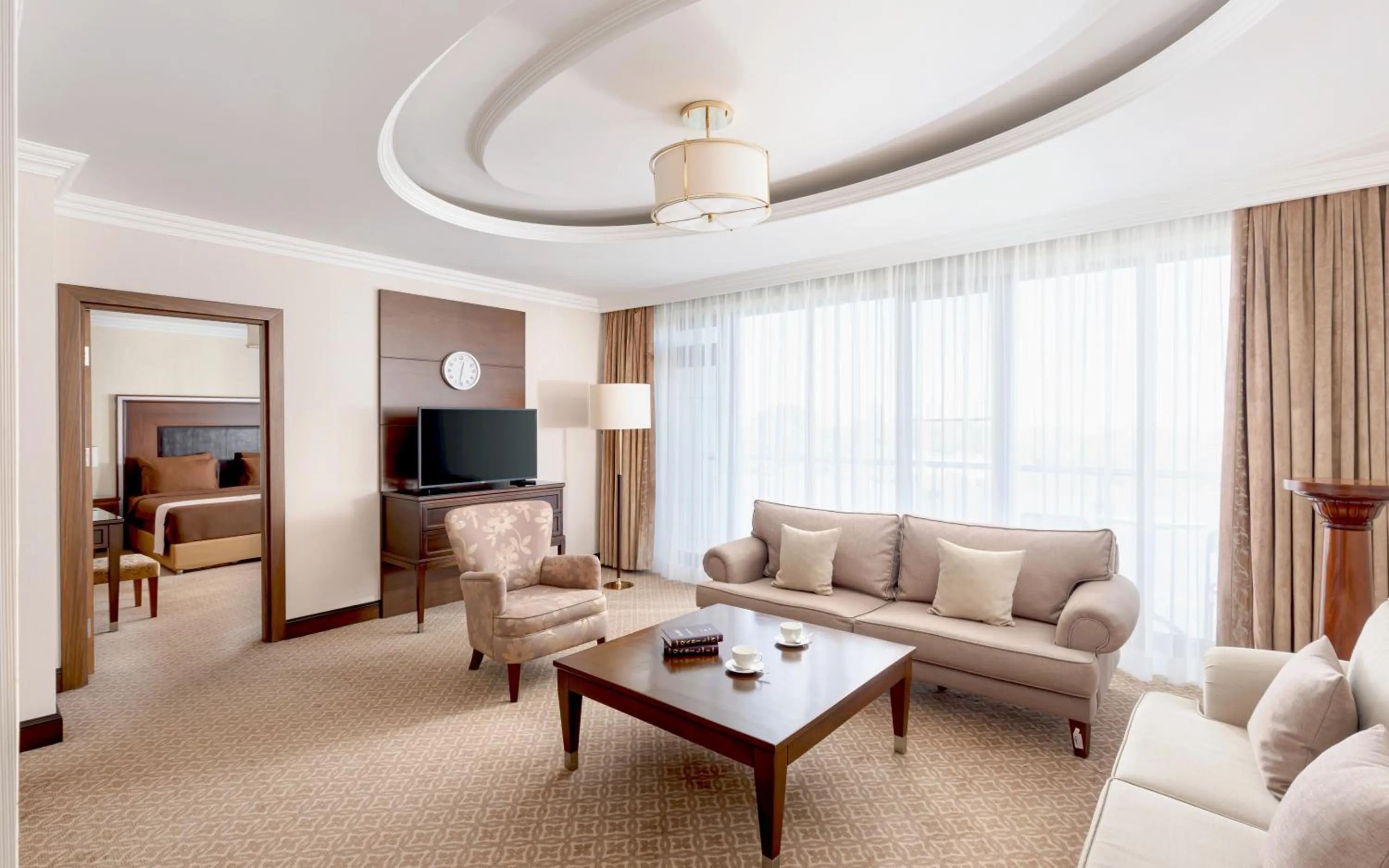 Living room in Chinar Health Hotel Naftalan