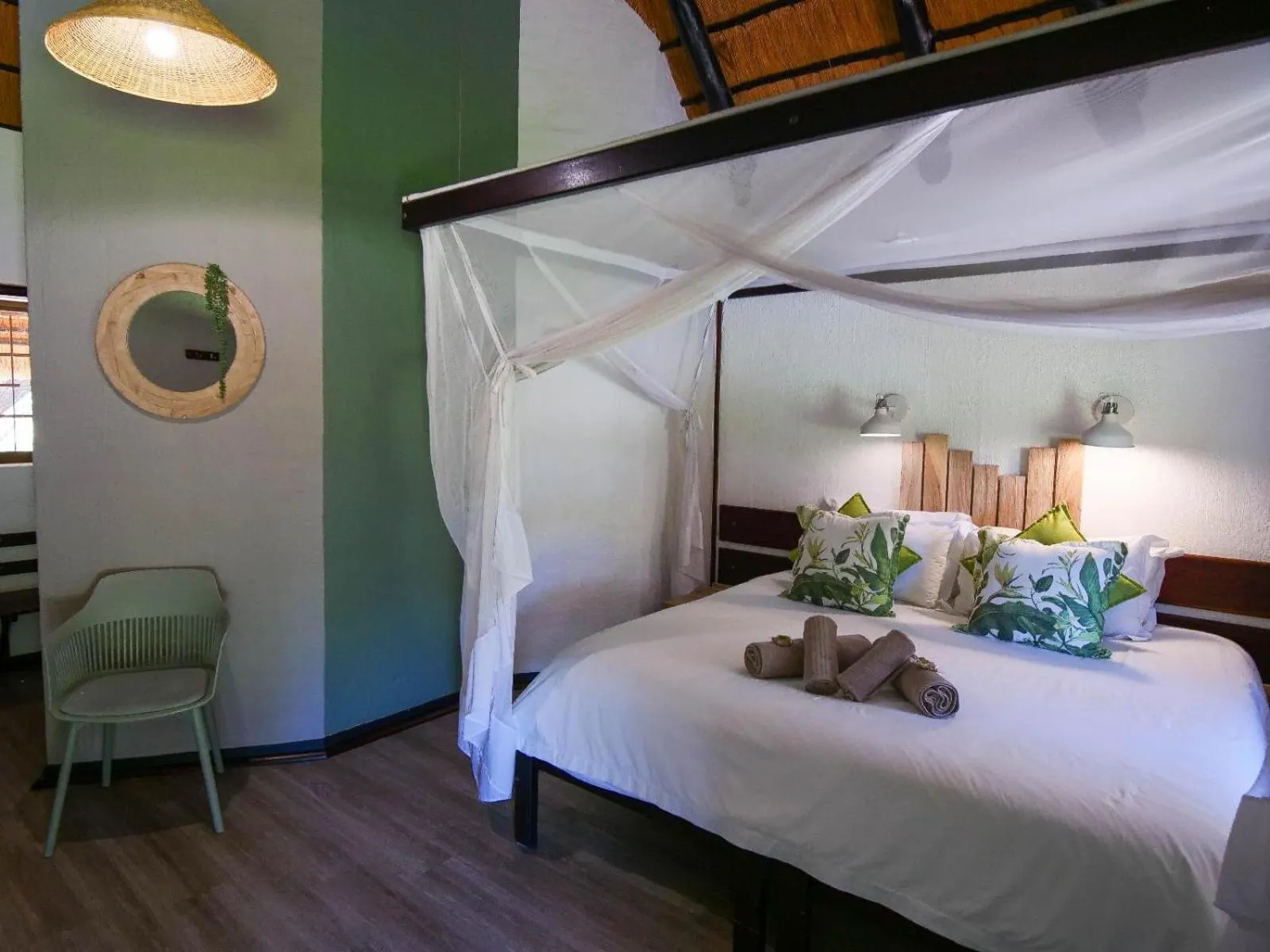 Bed in Okahandja Country Hotel