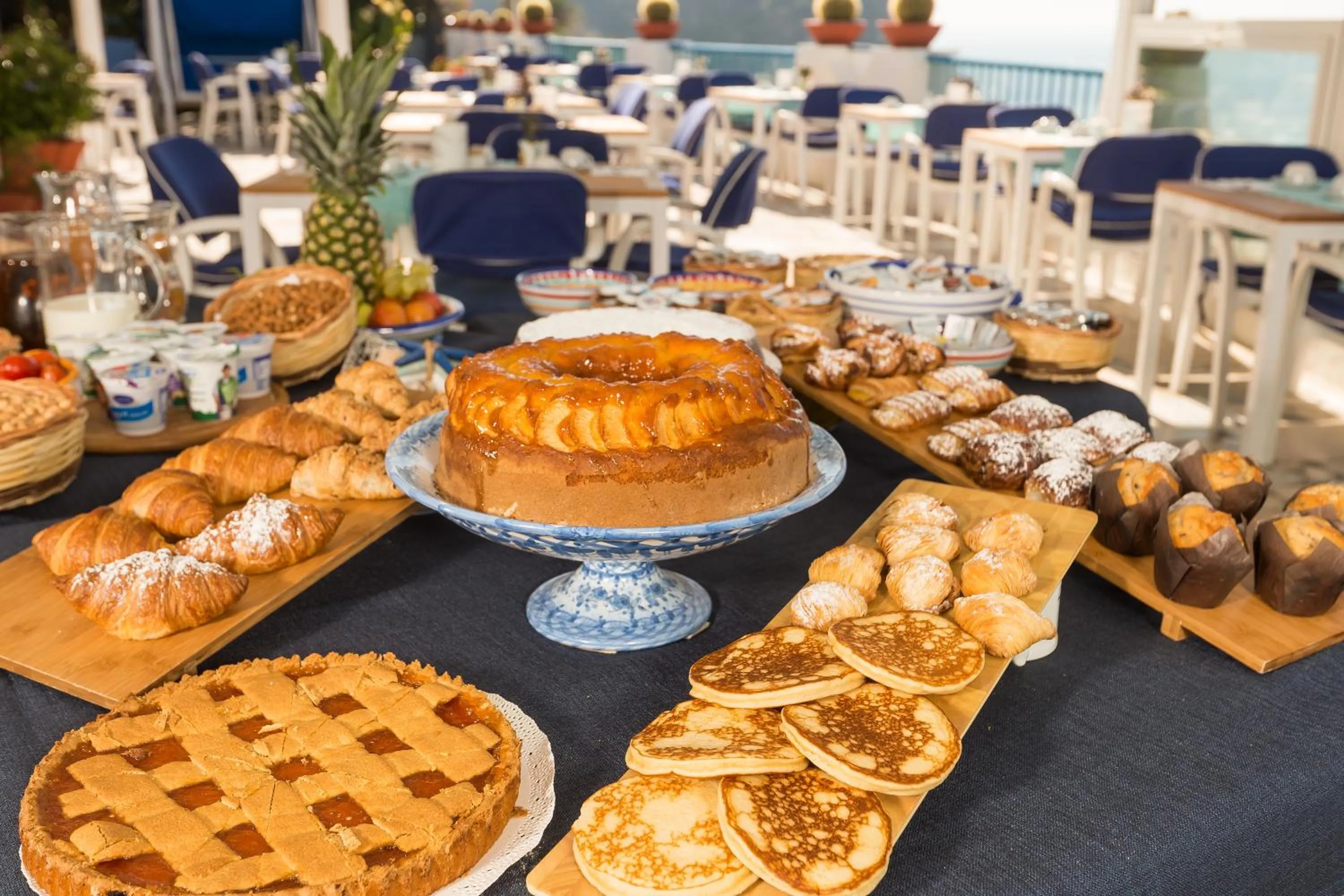 Food in Hotel Villa Maria