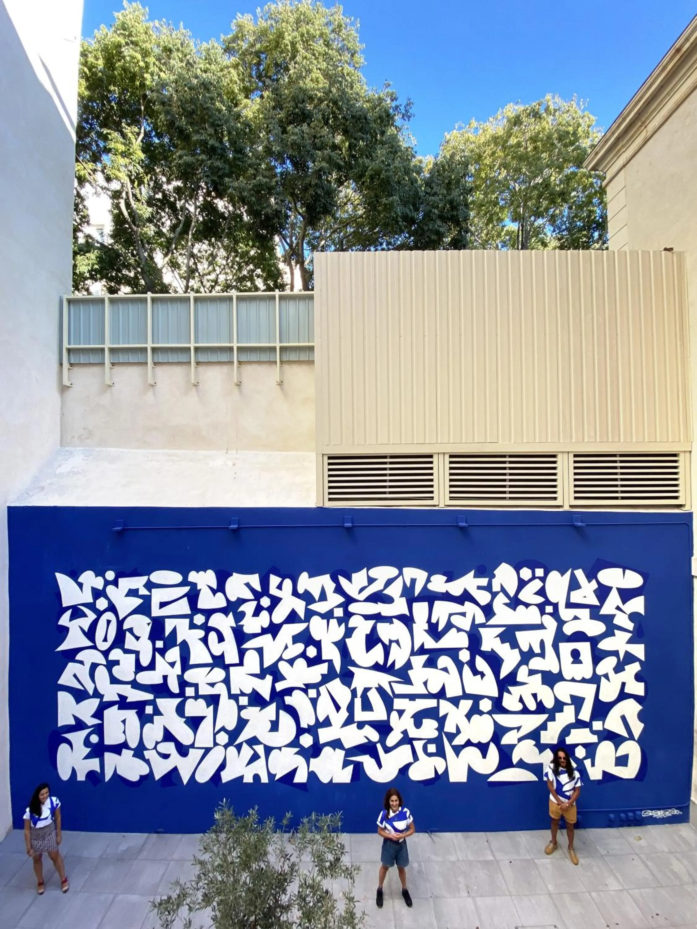 Patio in The People - Marseille