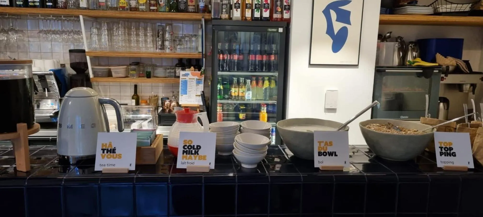 Food and drinks in The People - Marseille