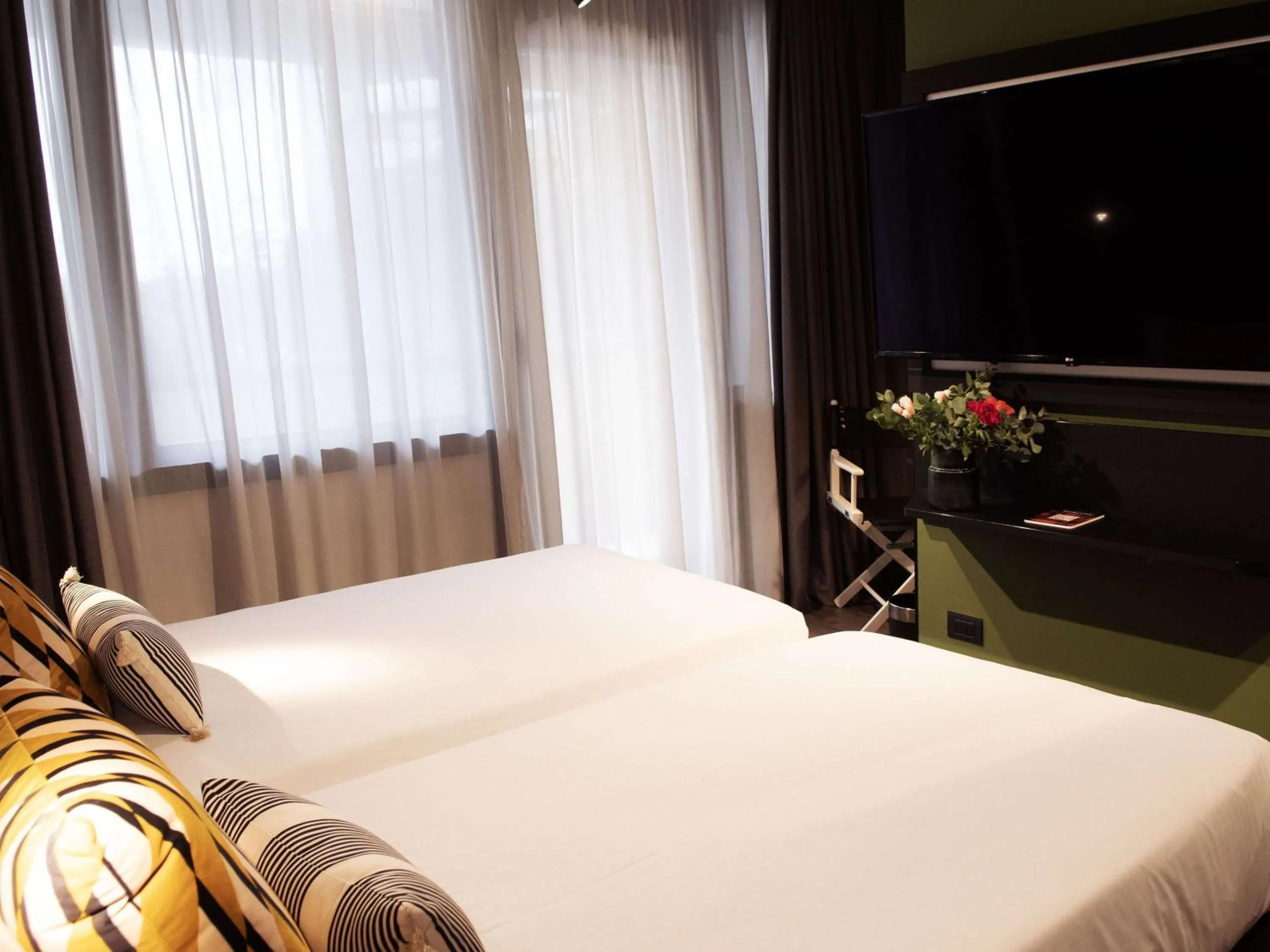 Bedroom, Bed in Mercure Roma Cinecitta