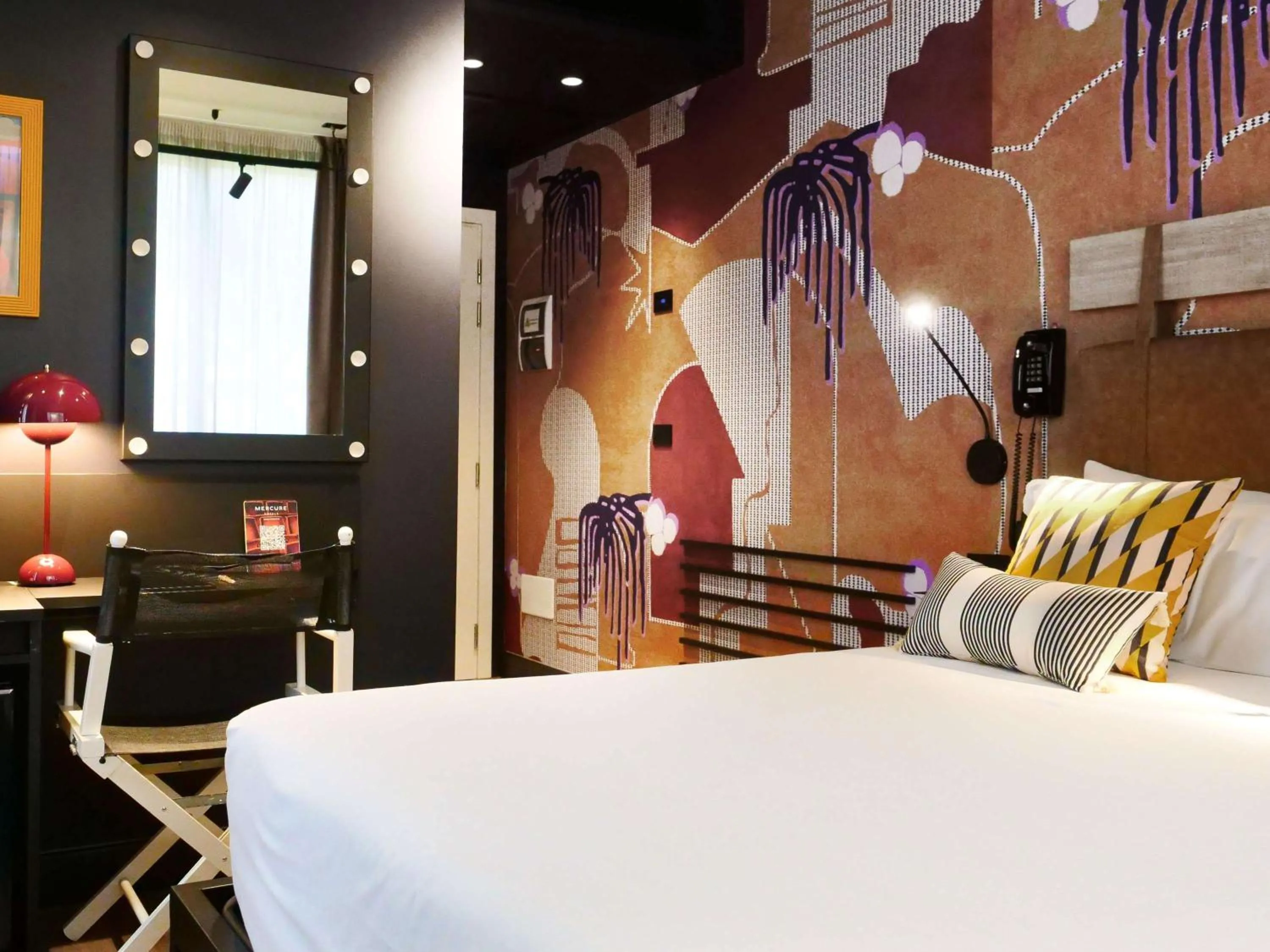 Bedroom, Bed in Mercure Roma Cinecitta