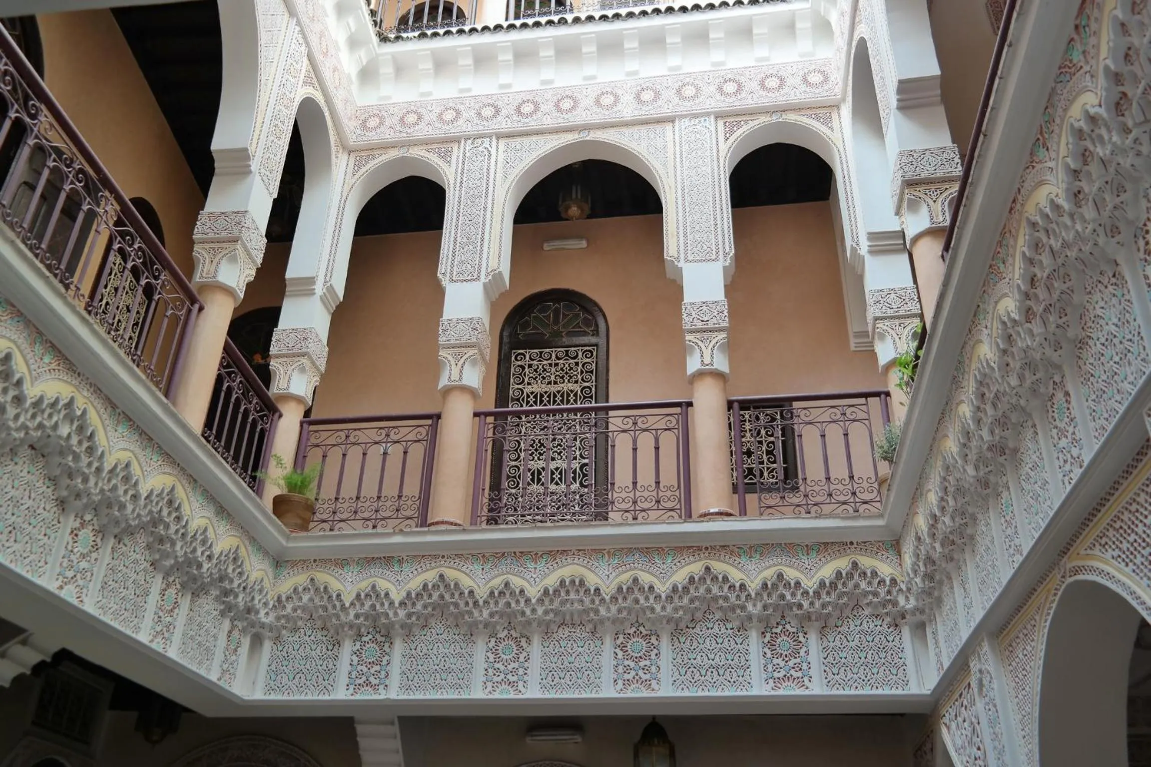 Patio in Riad Hôtel Marraplace