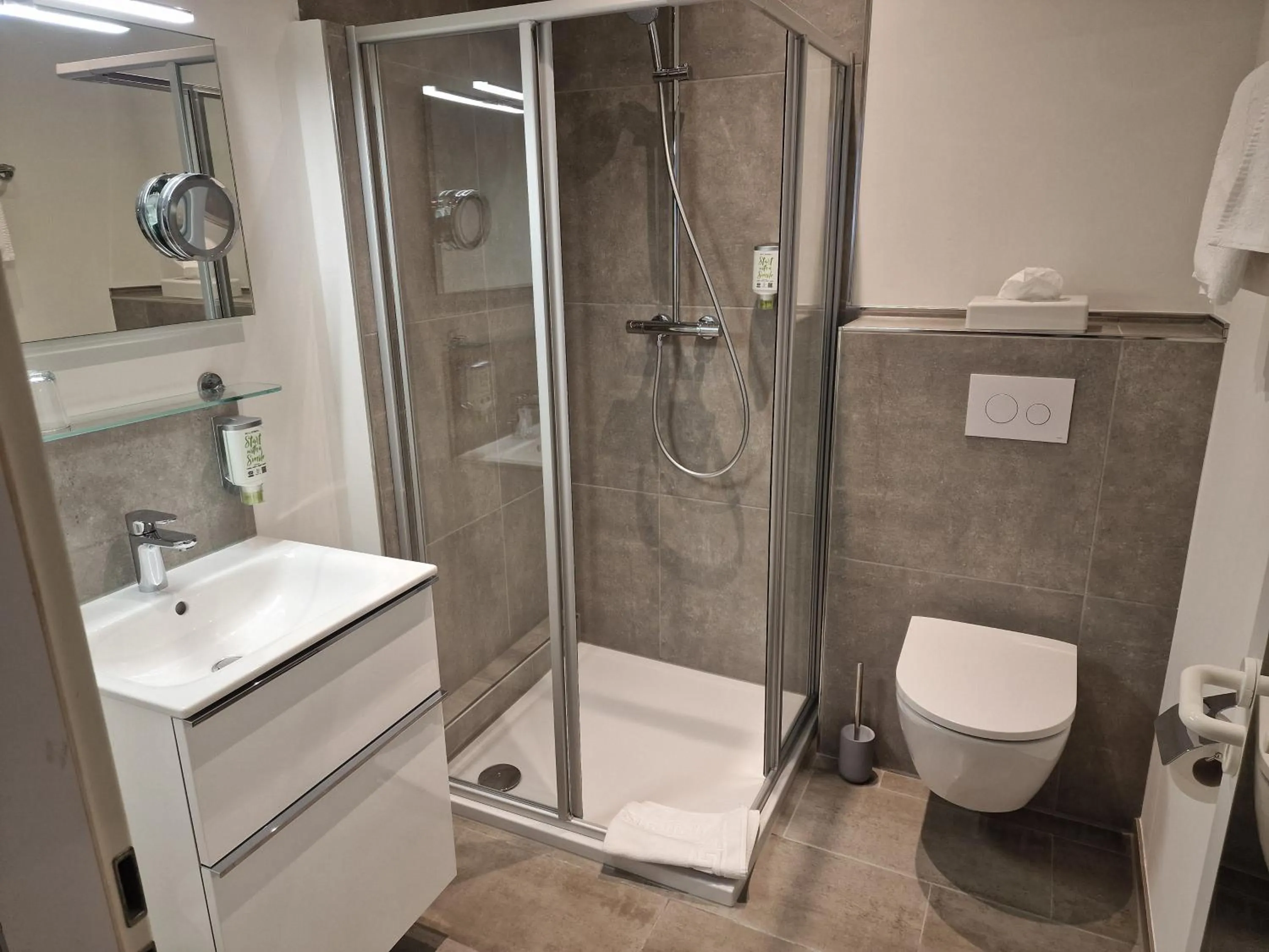 Bathroom in Hotel Alte Redaktion