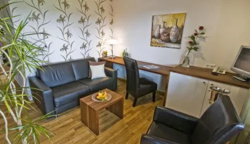 Seating area in Hotel Am Rosenberg