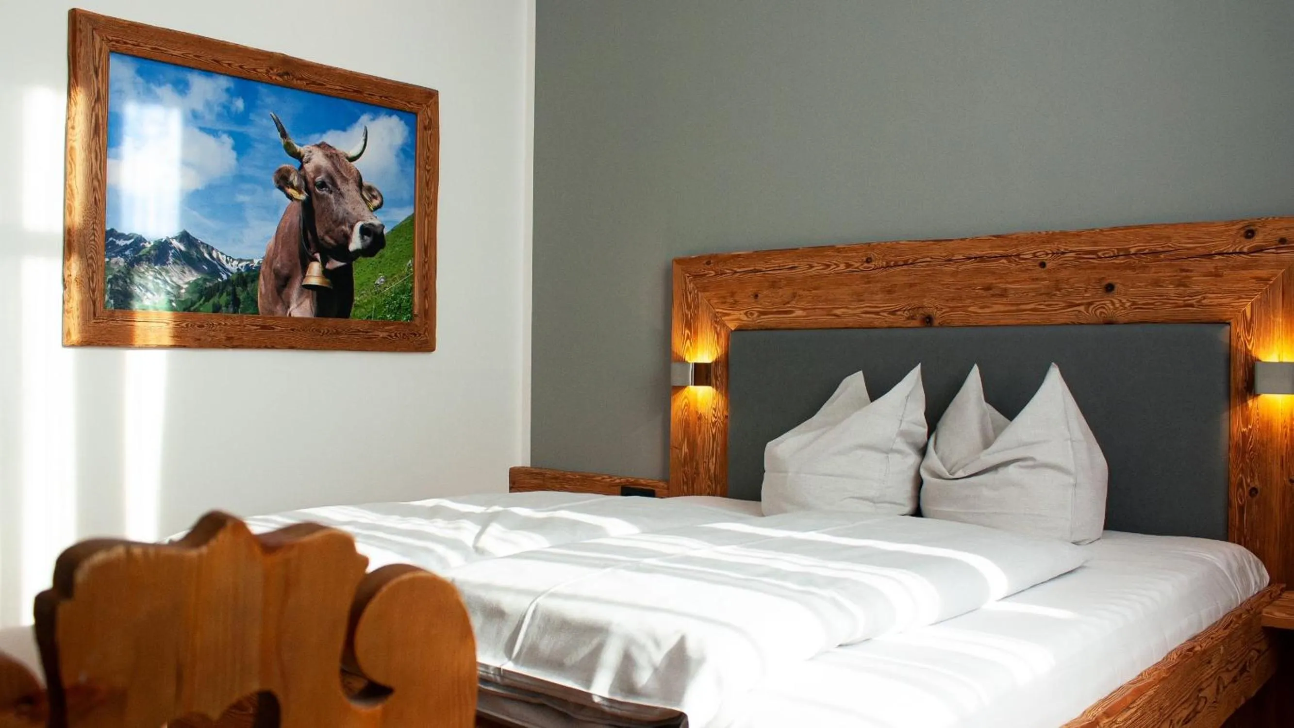 Bed in Hotel Almwirt