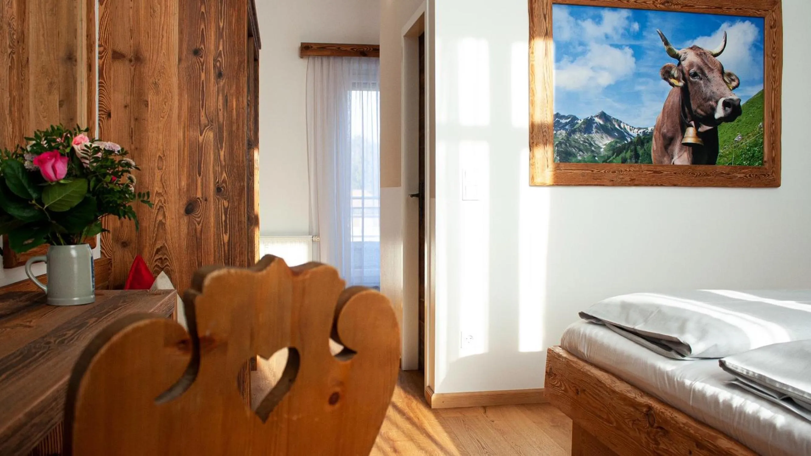 Photo of the whole room, Bed in Hotel Almwirt