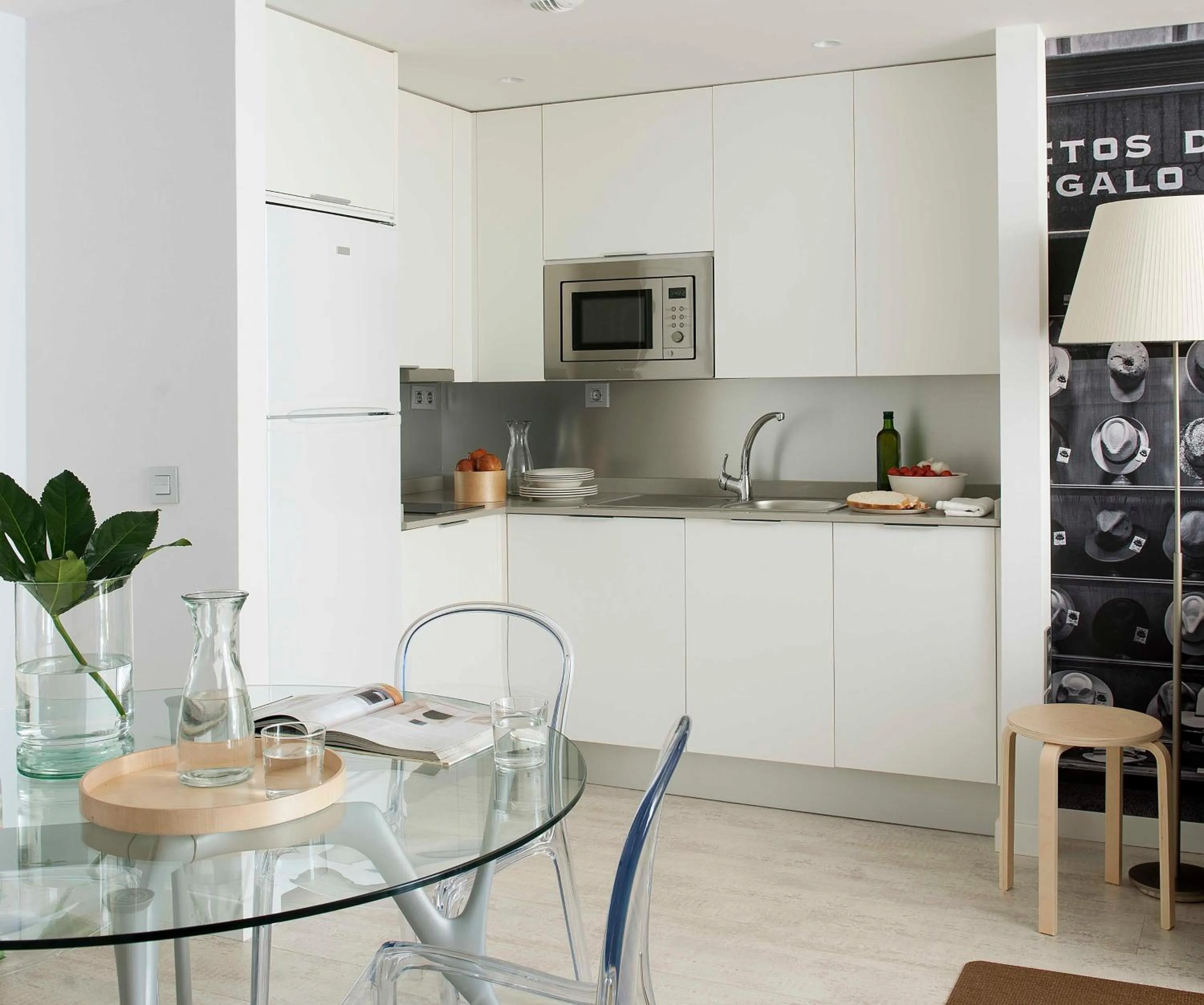 Kitchen or kitchenette in Eric Vökel Boutique Apartments - Atocha Suites