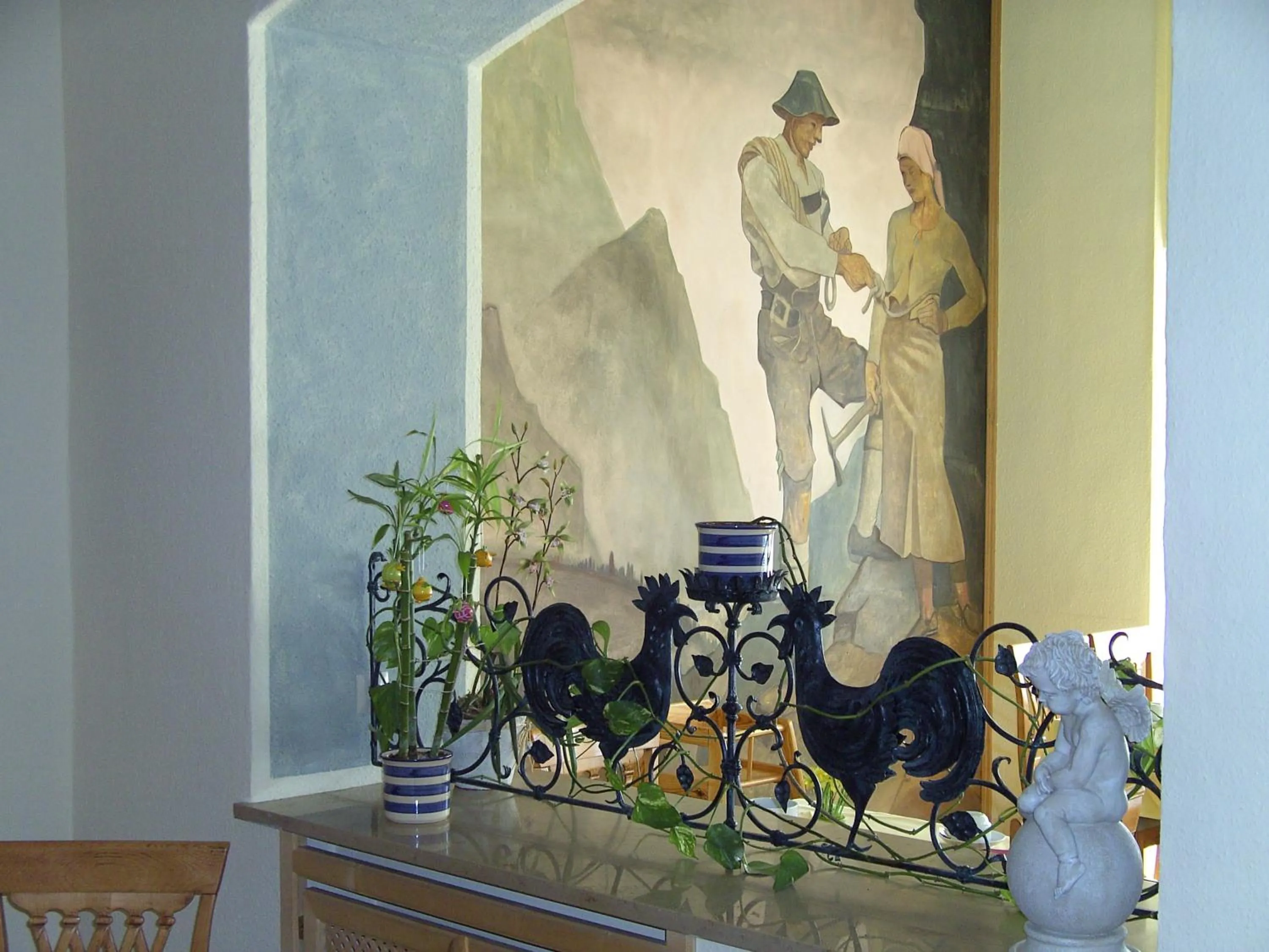 Restaurant/places to eat in Hotel Roter Hahn - Bed & Breakfast