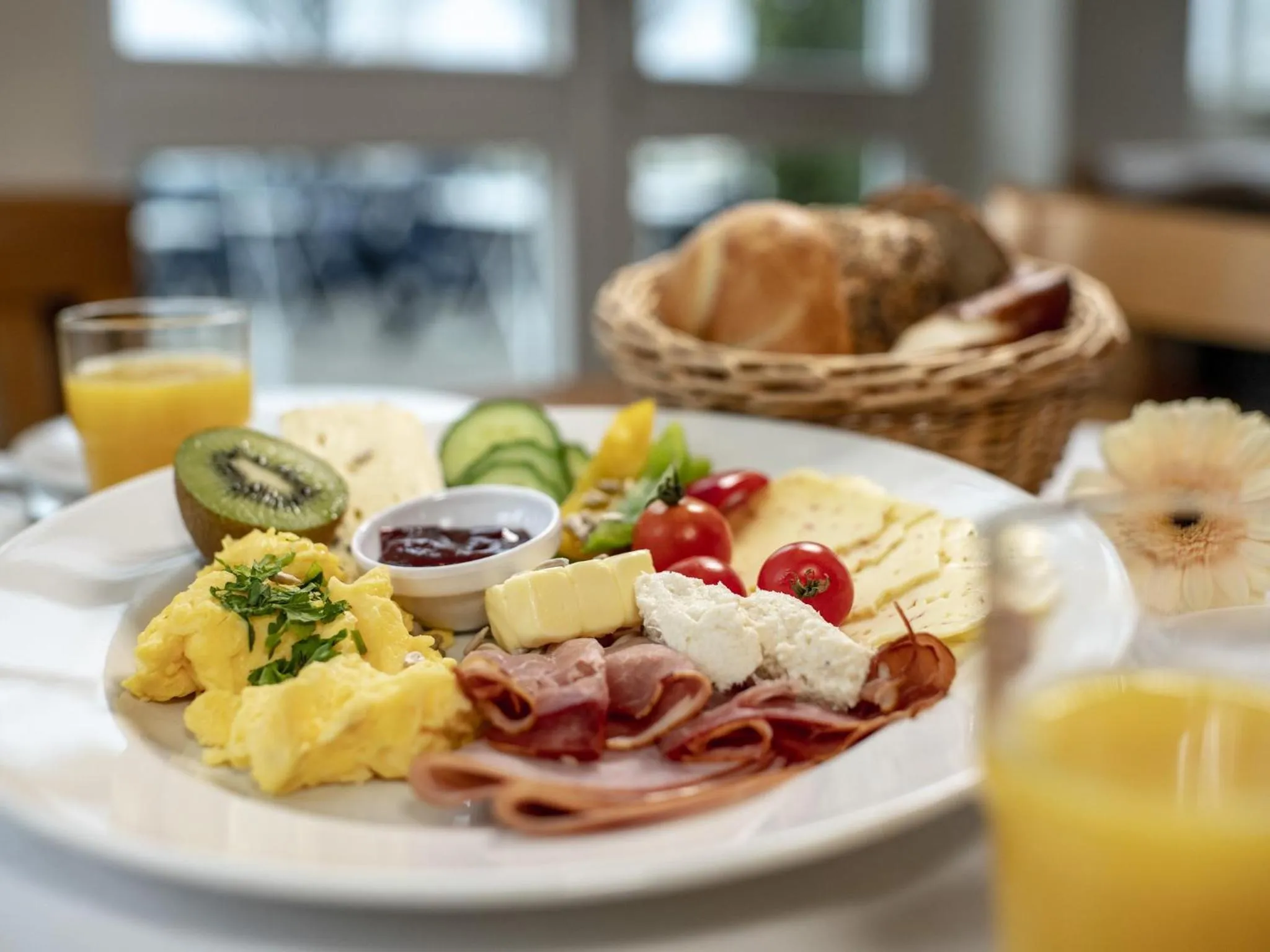 Food and drinks in Hotel Luitpold am See