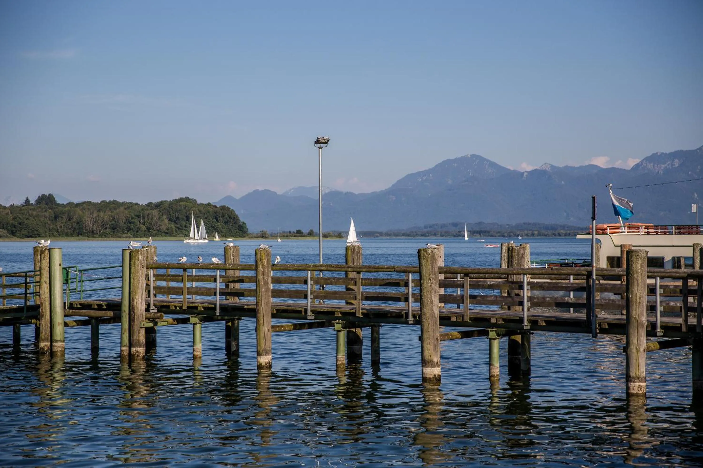 Restaurant/places to eat in Hotel Luitpold am See