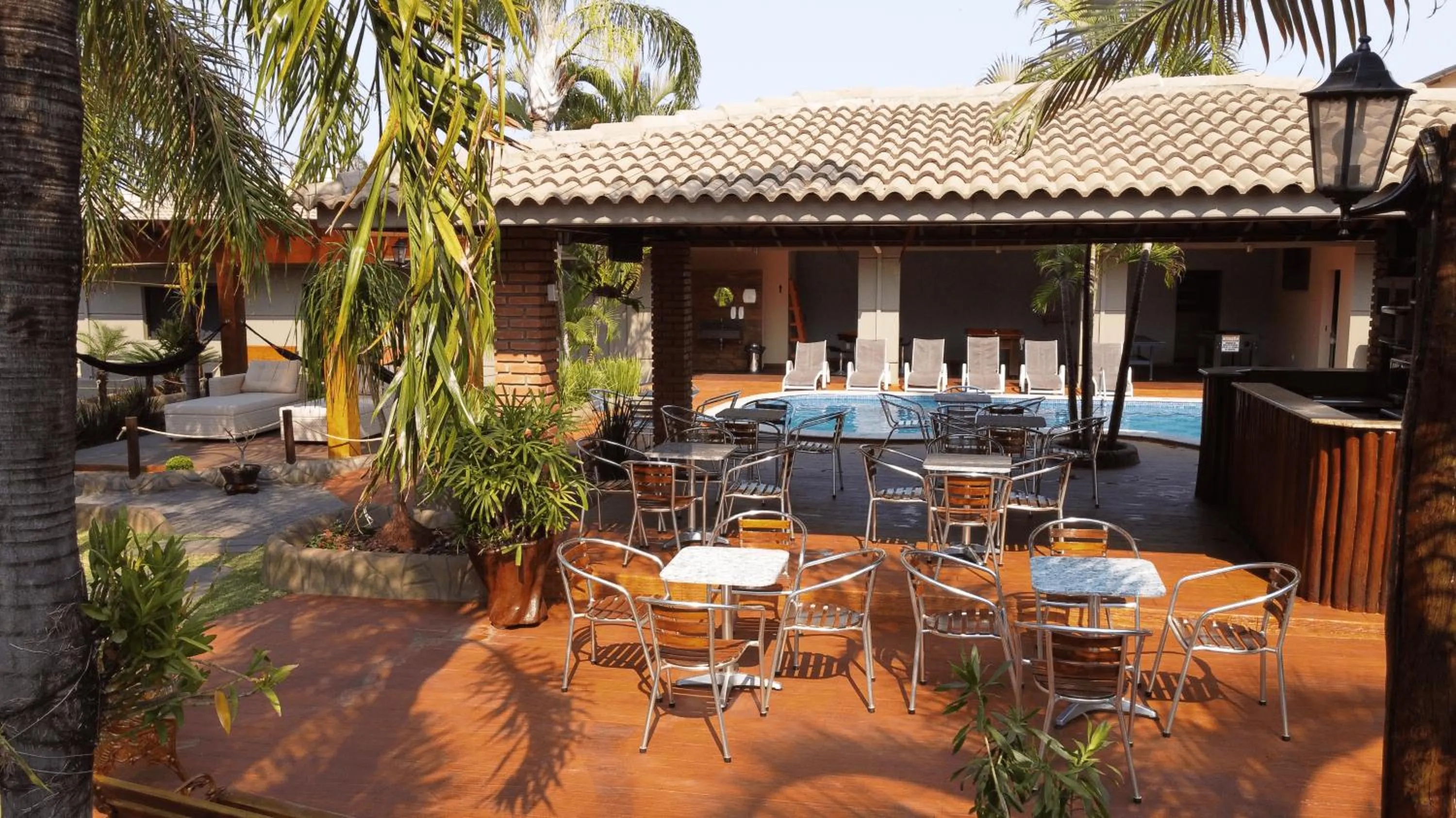 Lounge or bar in Pousada Kaluanã