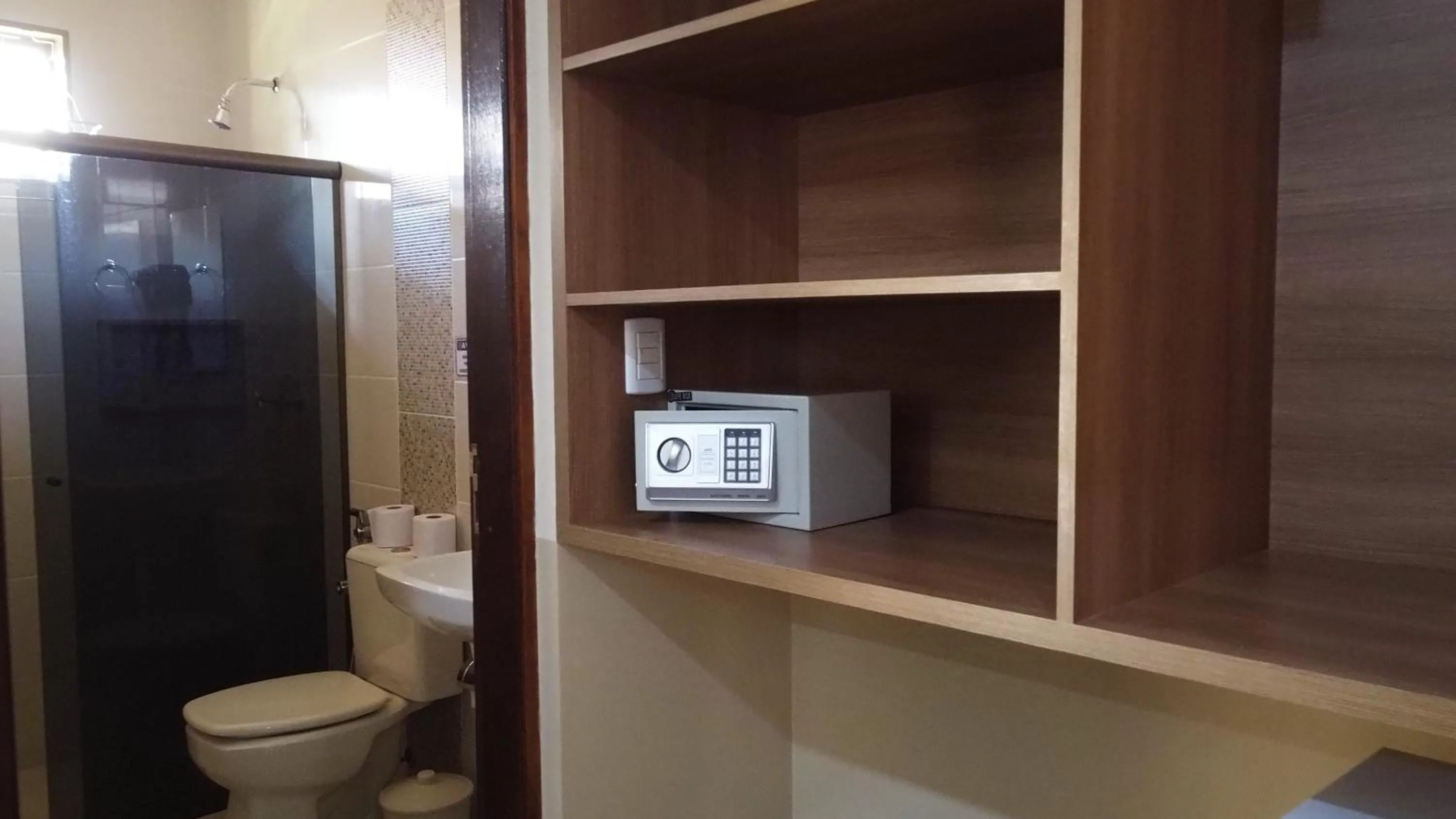 Bathroom in Pousada Kaluanã