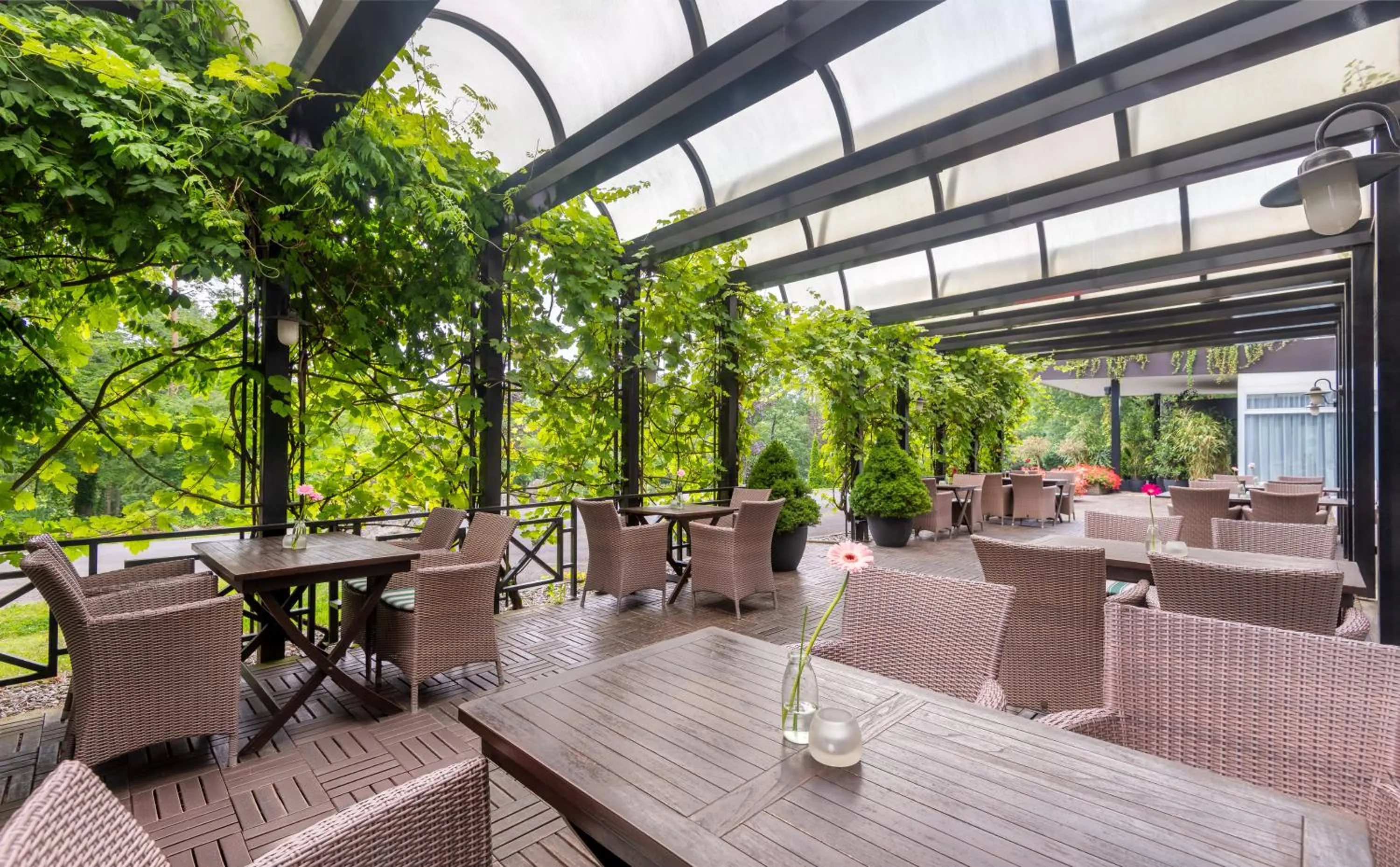 Balcony/Terrace in Wyndham Garden Lahnstein Koblenz